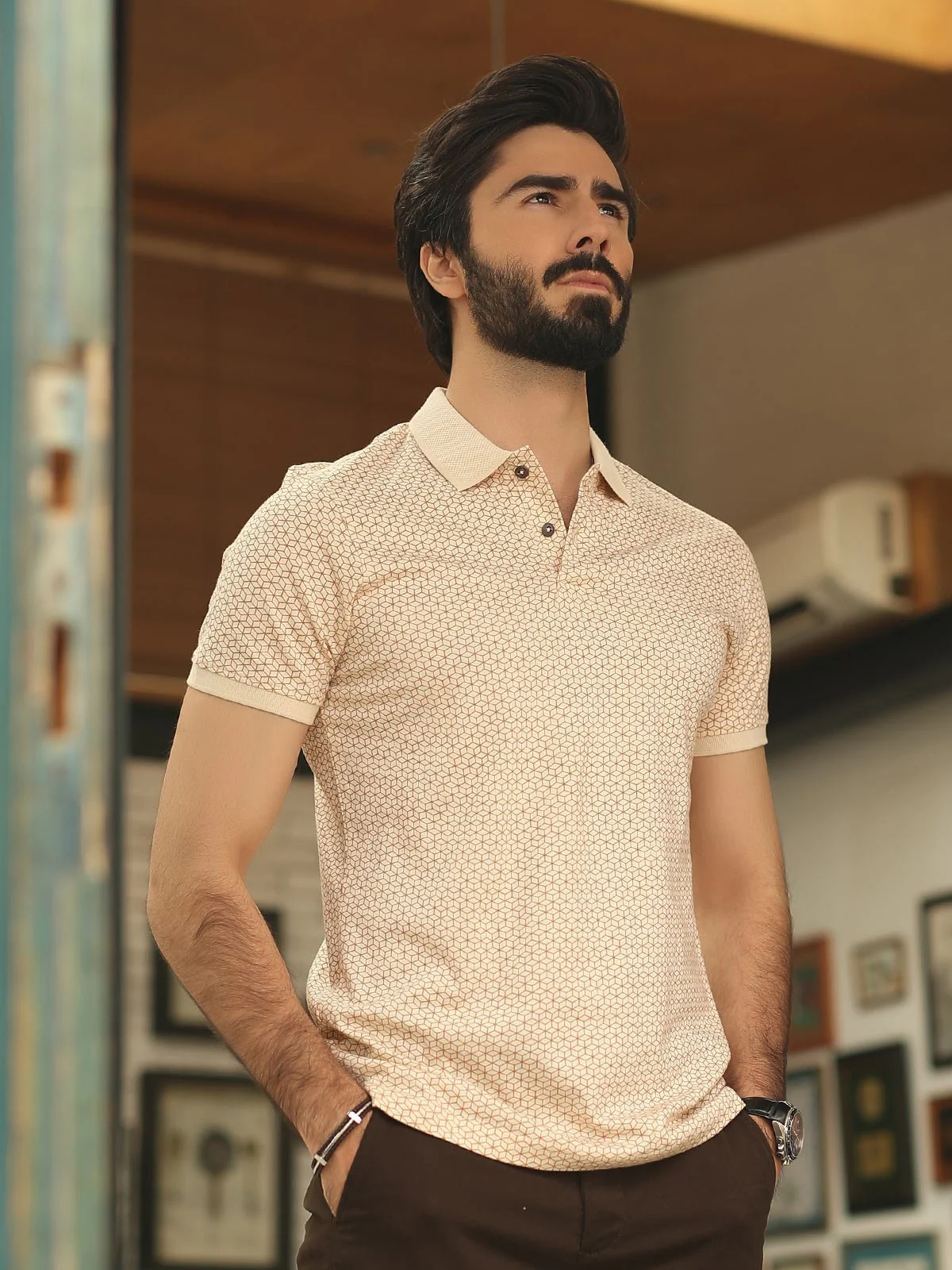 Printed Polo - EMTPS19-004