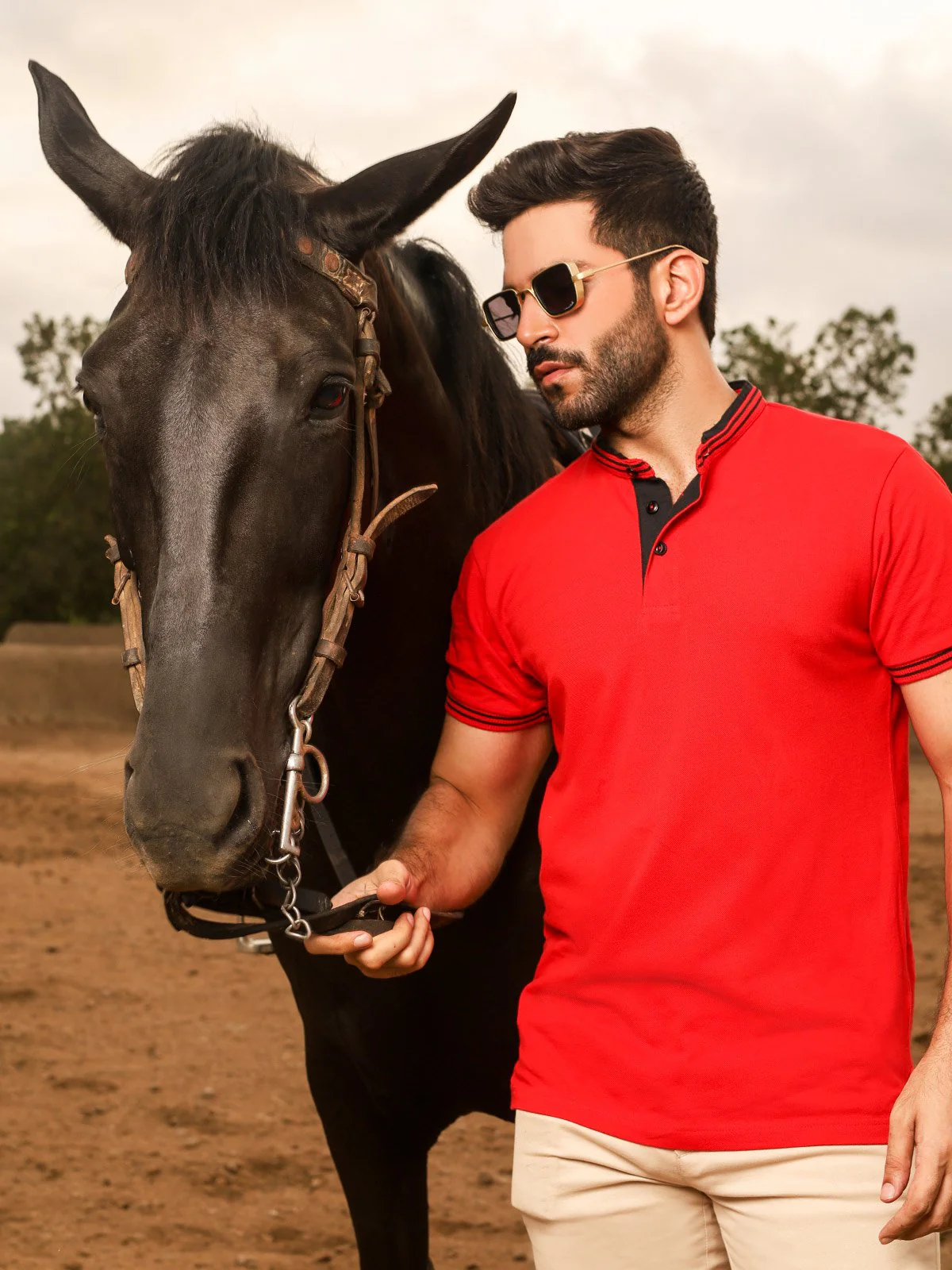 Band Collar Polo - EMTPS20-009