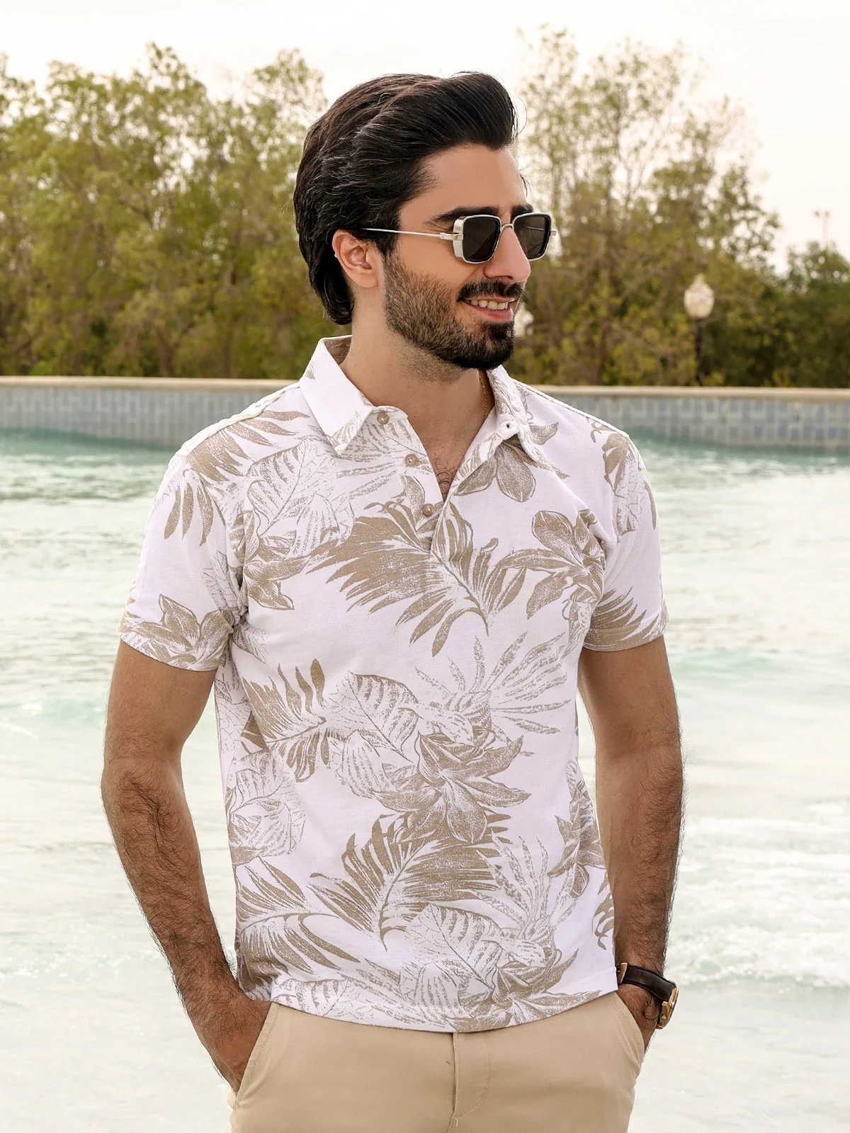 Printed Polo - EMTPS20-016 - Image 3
