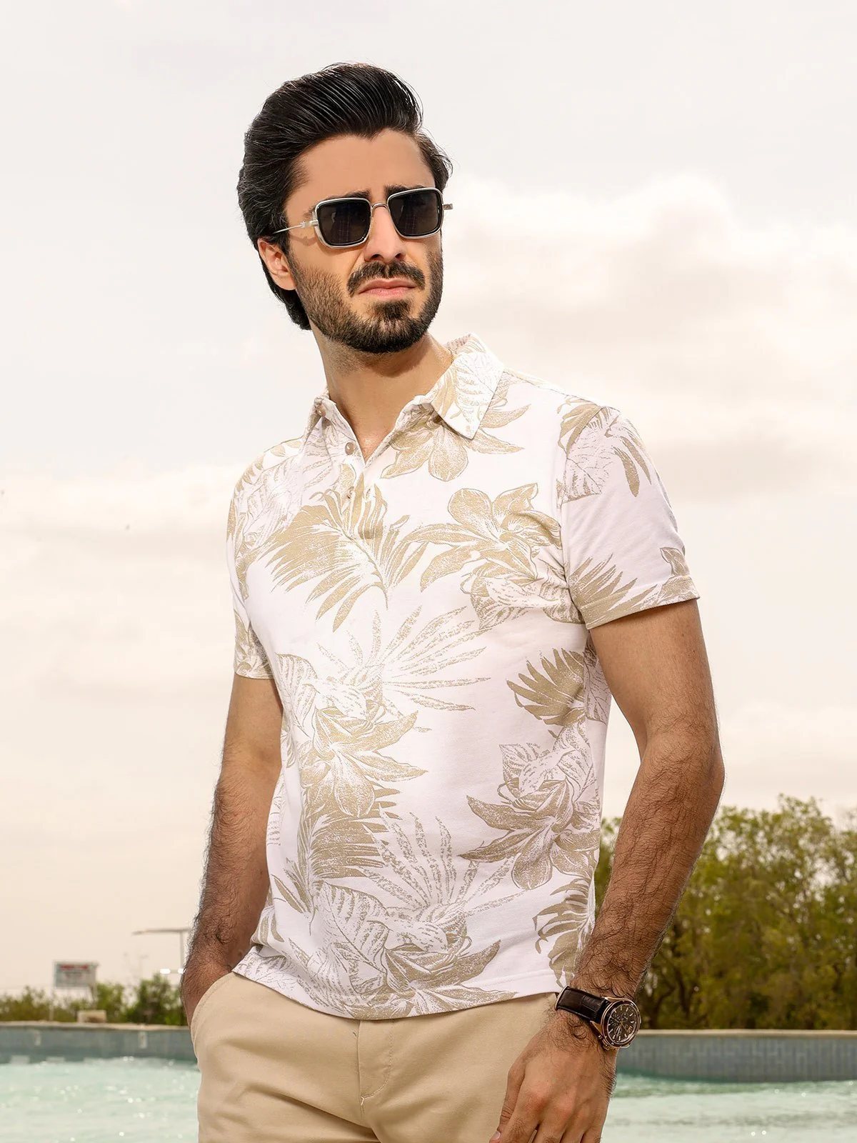 Printed Polo - EMTPS20-016 - Image 4