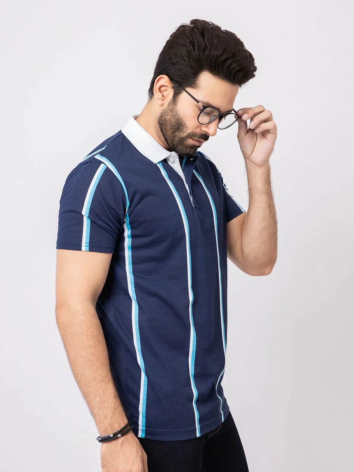 Striped Polo - EMTPS21-017 - Image 2