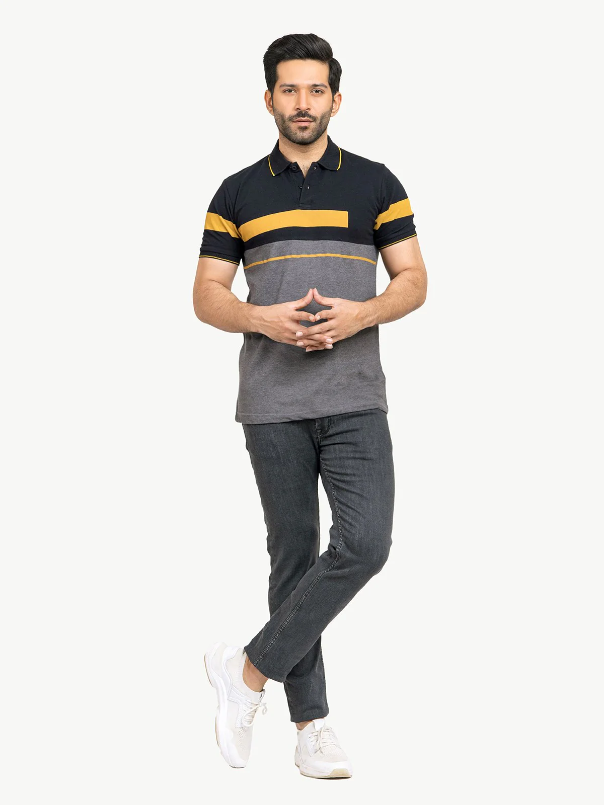 Striped Polo - EMTPS21-033
