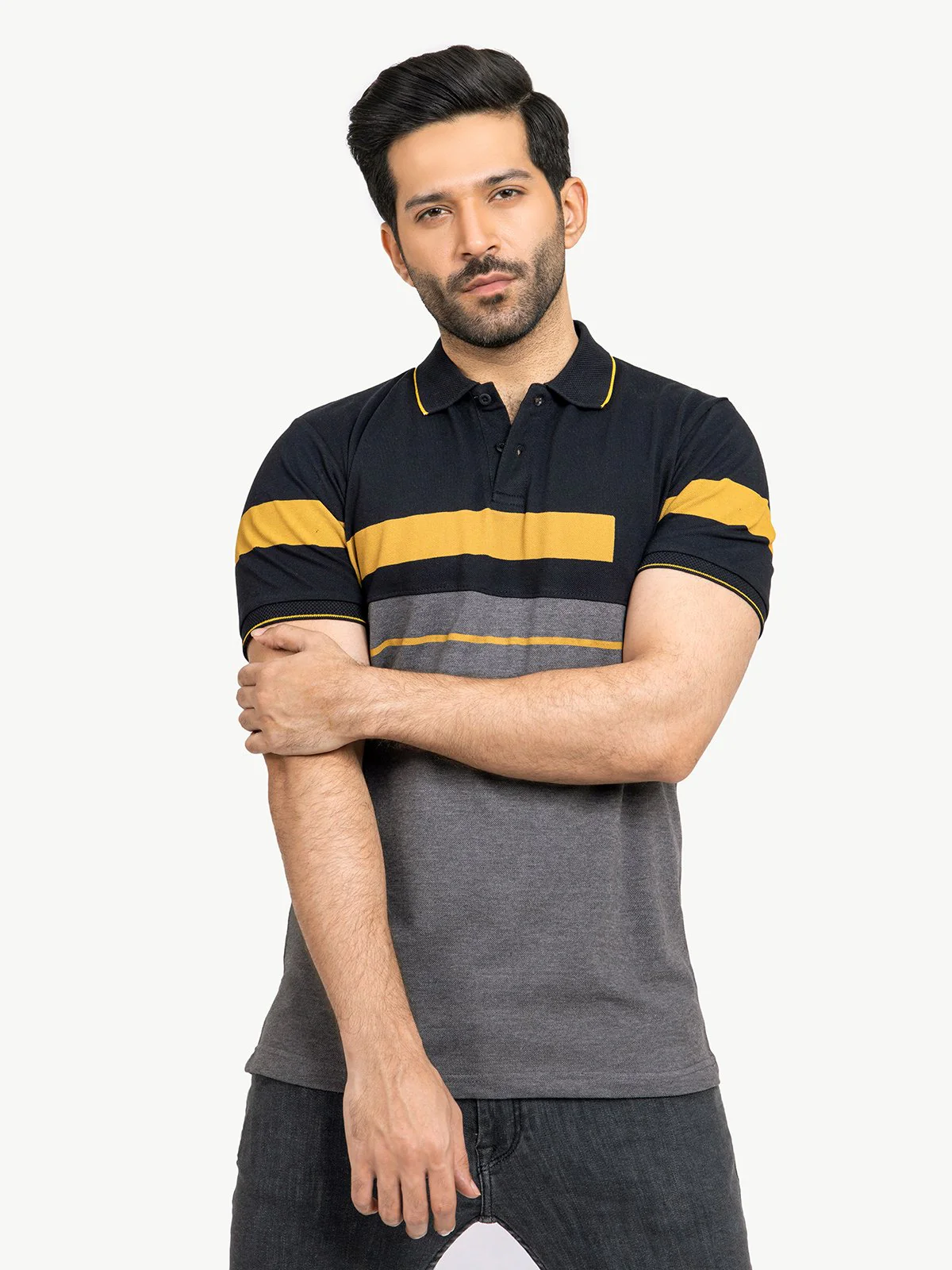 Striped Polo - EMTPS21-033 - Image 2