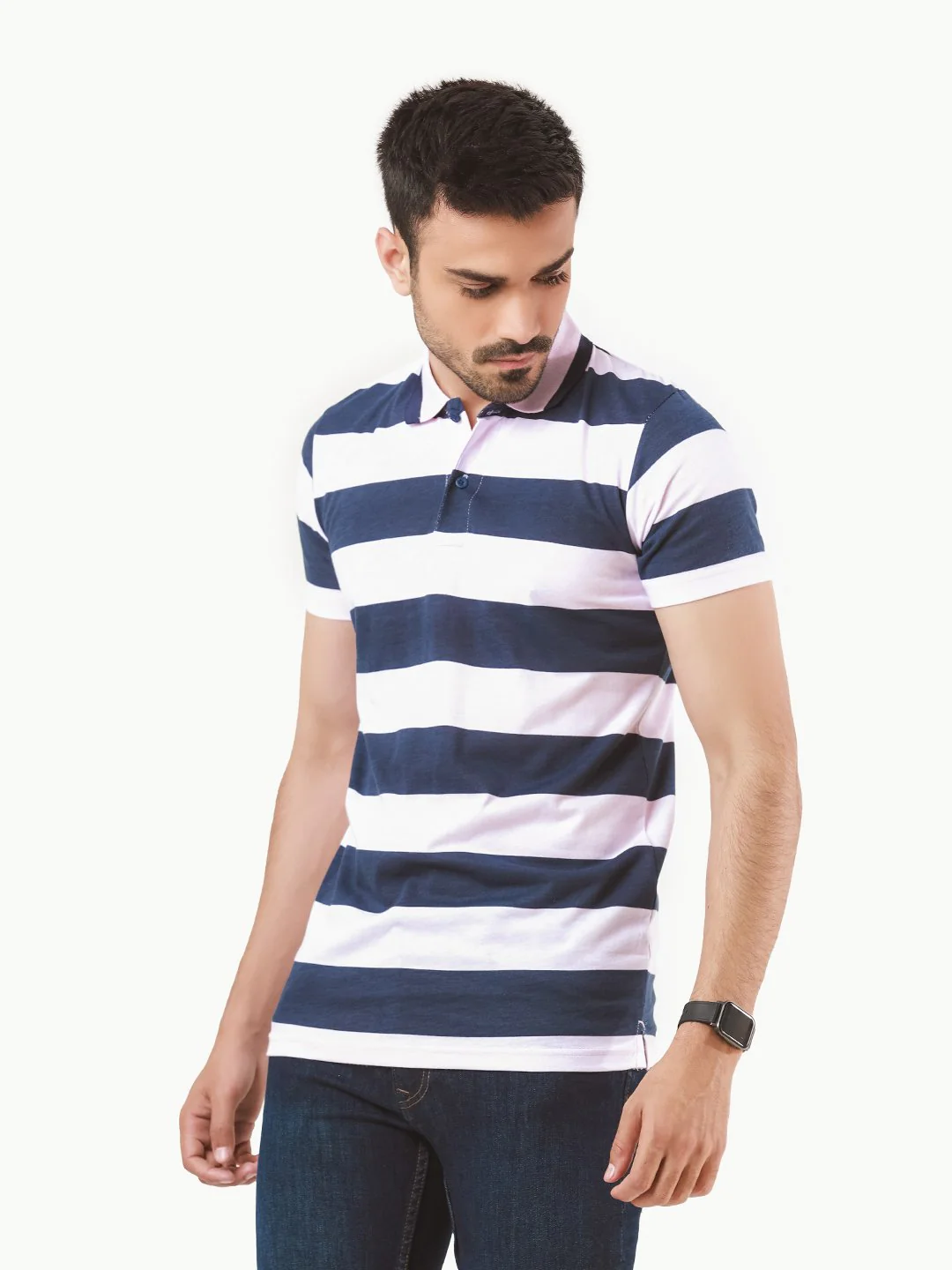 Striped Polo - EMTPS21-059