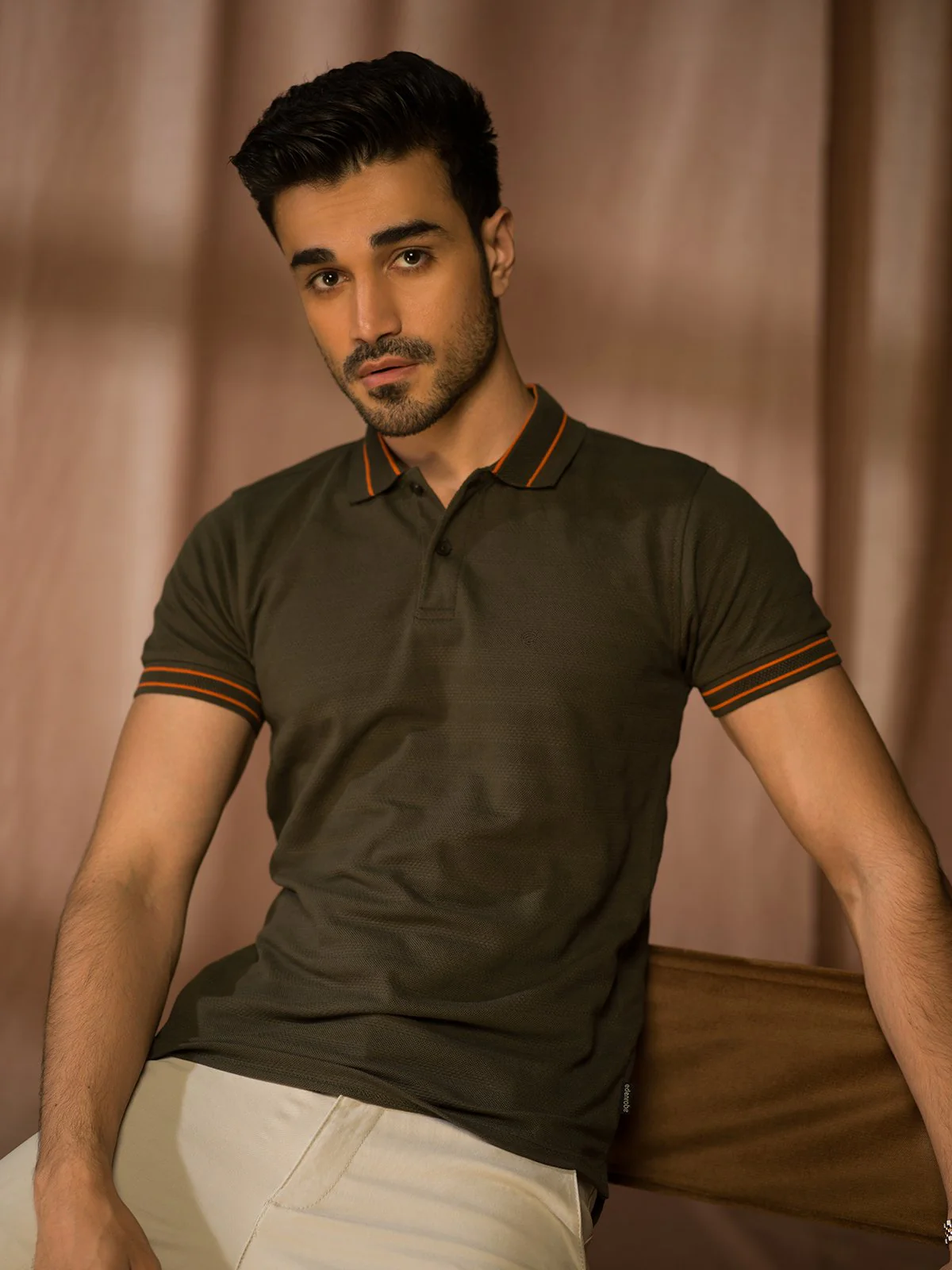 Textured Polo - EMTPS22-013