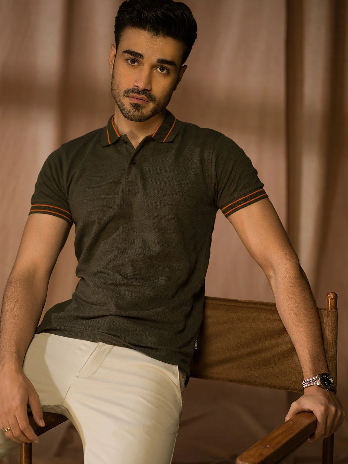 Textured Polo - EMTPS22-013 - Image 3