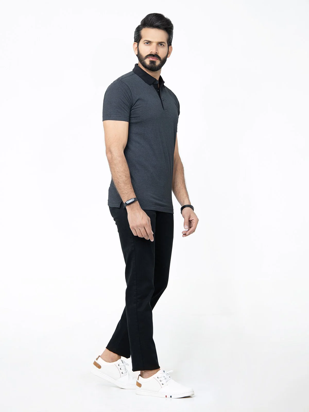 Textured Polo - EMTPS22-025 - Image 2