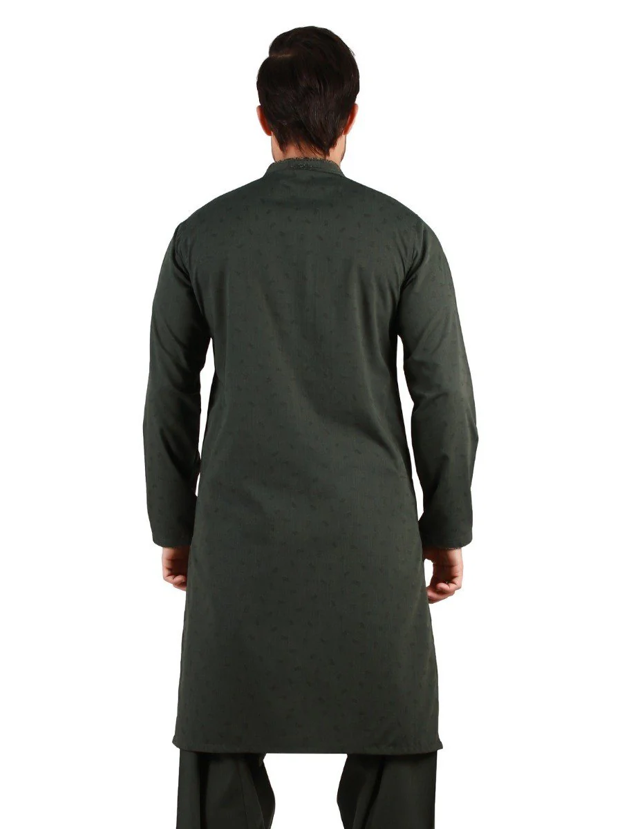 Embroidered Viscose Shalwar Kameez - EMTSC19-042 - Image 3