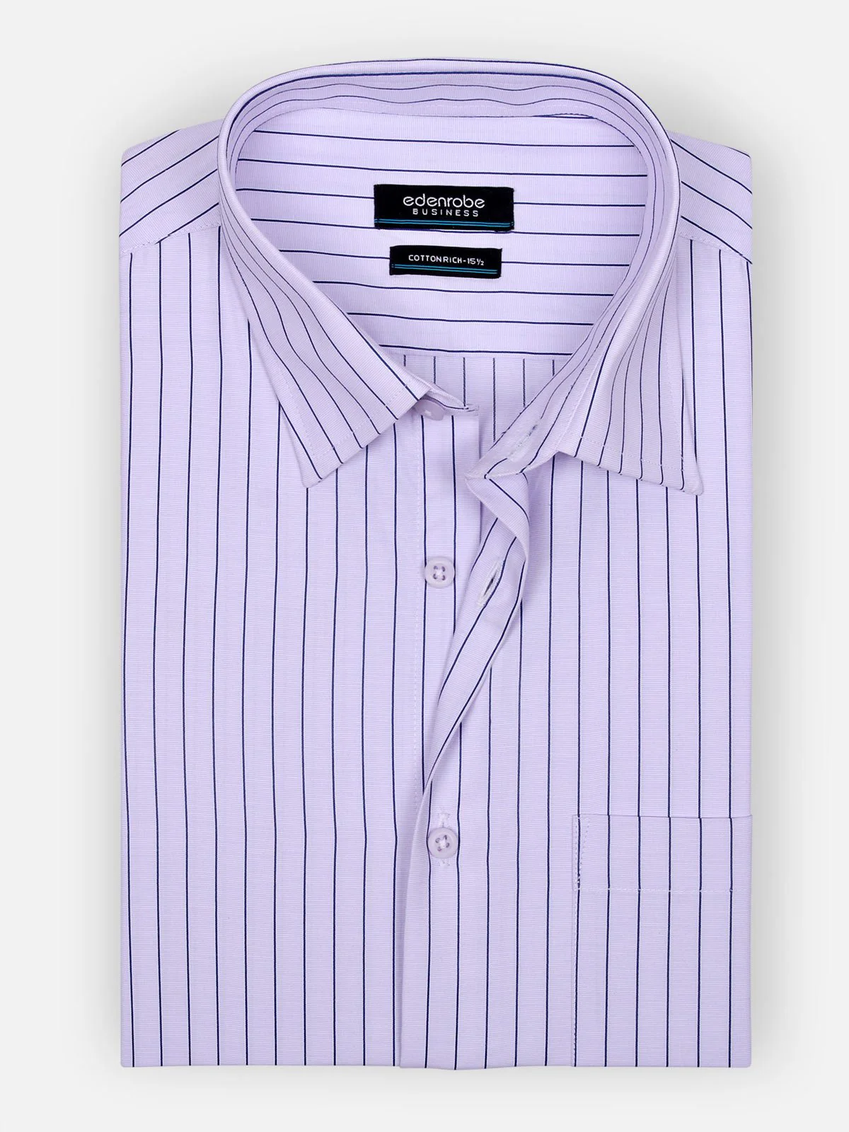Business Striped Shirt - EMTSF17-10926 - Image 2