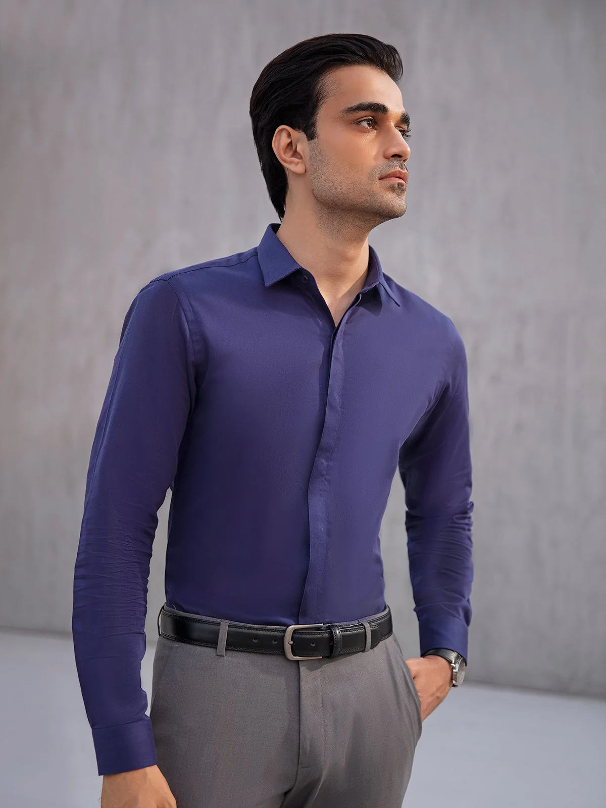 Icon Solid Shirt - EMTSI21-50211 - Image 4