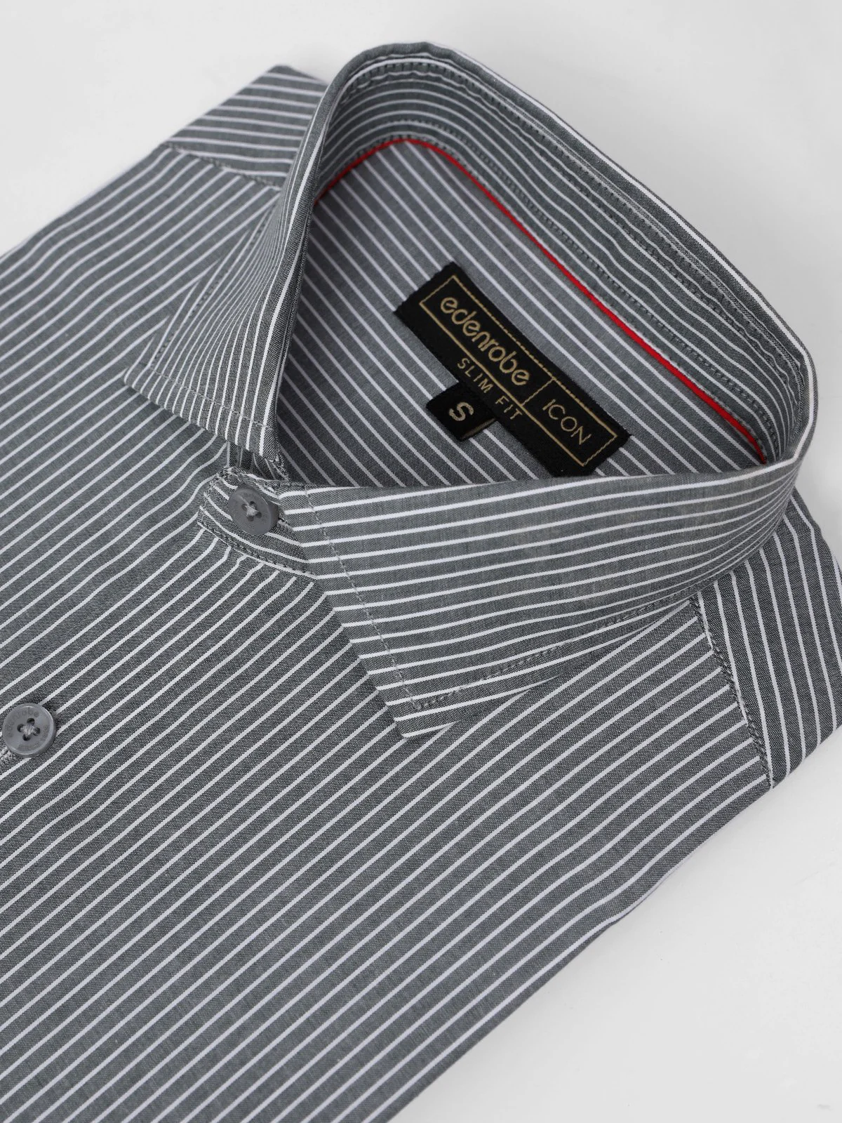 Icon Striped Shirt - EMTSI21-50215 - Image 2