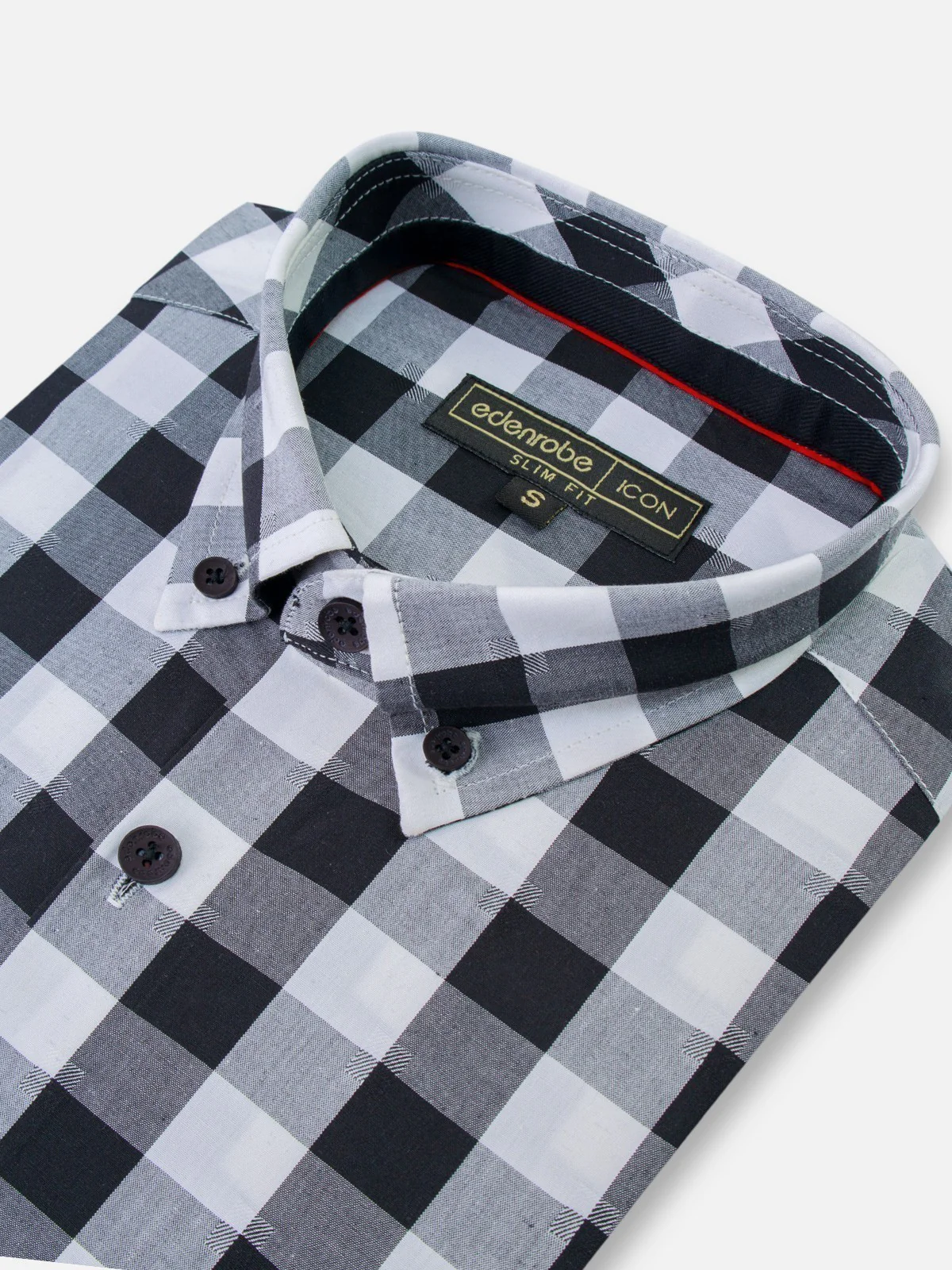 Icon Check Shirt - EMTSI21-50226 - Image 2