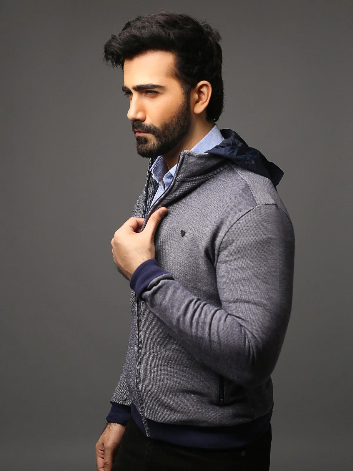 Zipper Sweatshirt - EMTSS18-009 - Image 3