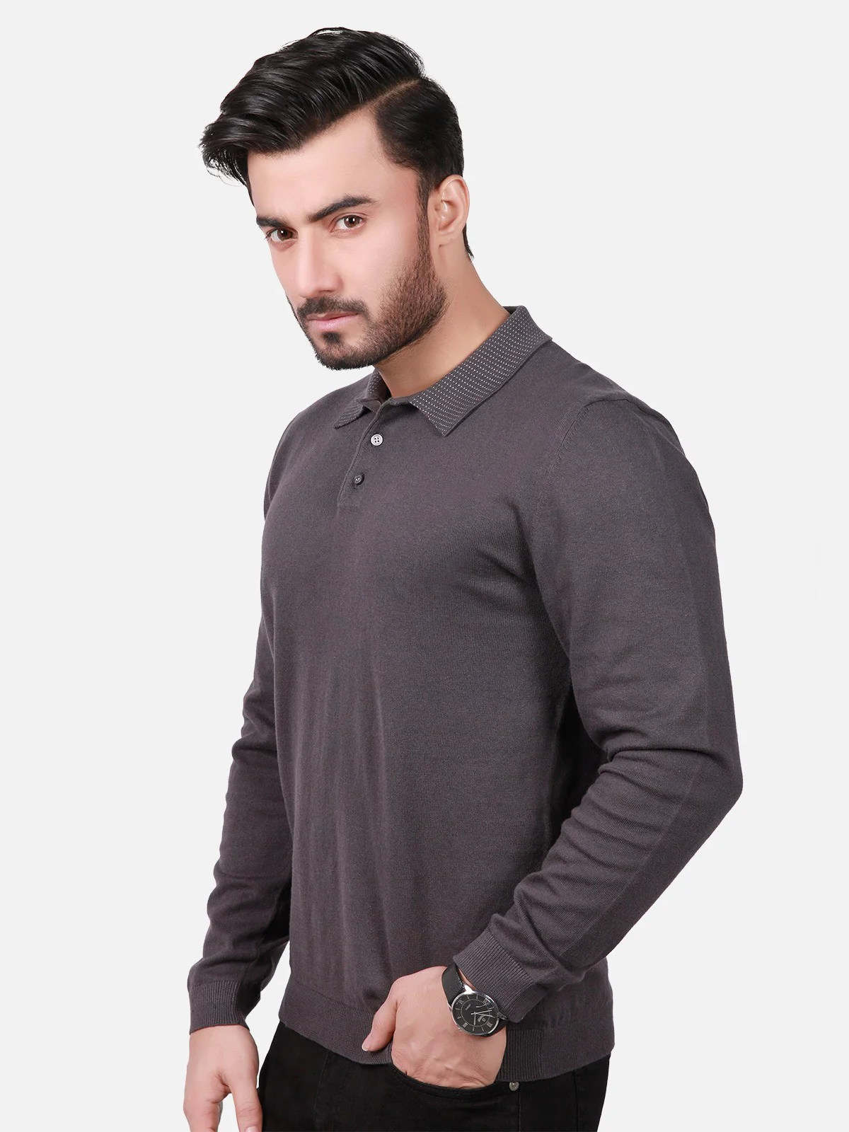 Polo Sweatshirt - EMTSS18-015 - Image 2