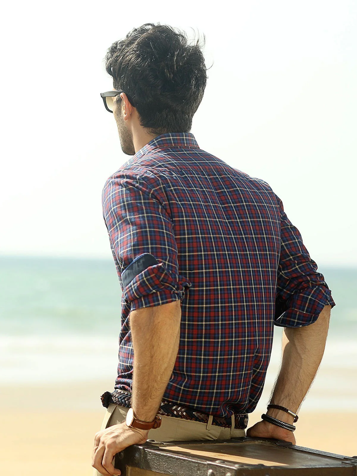 Urban Culture Check Shirt - EMTSUC18-010 - Image 3