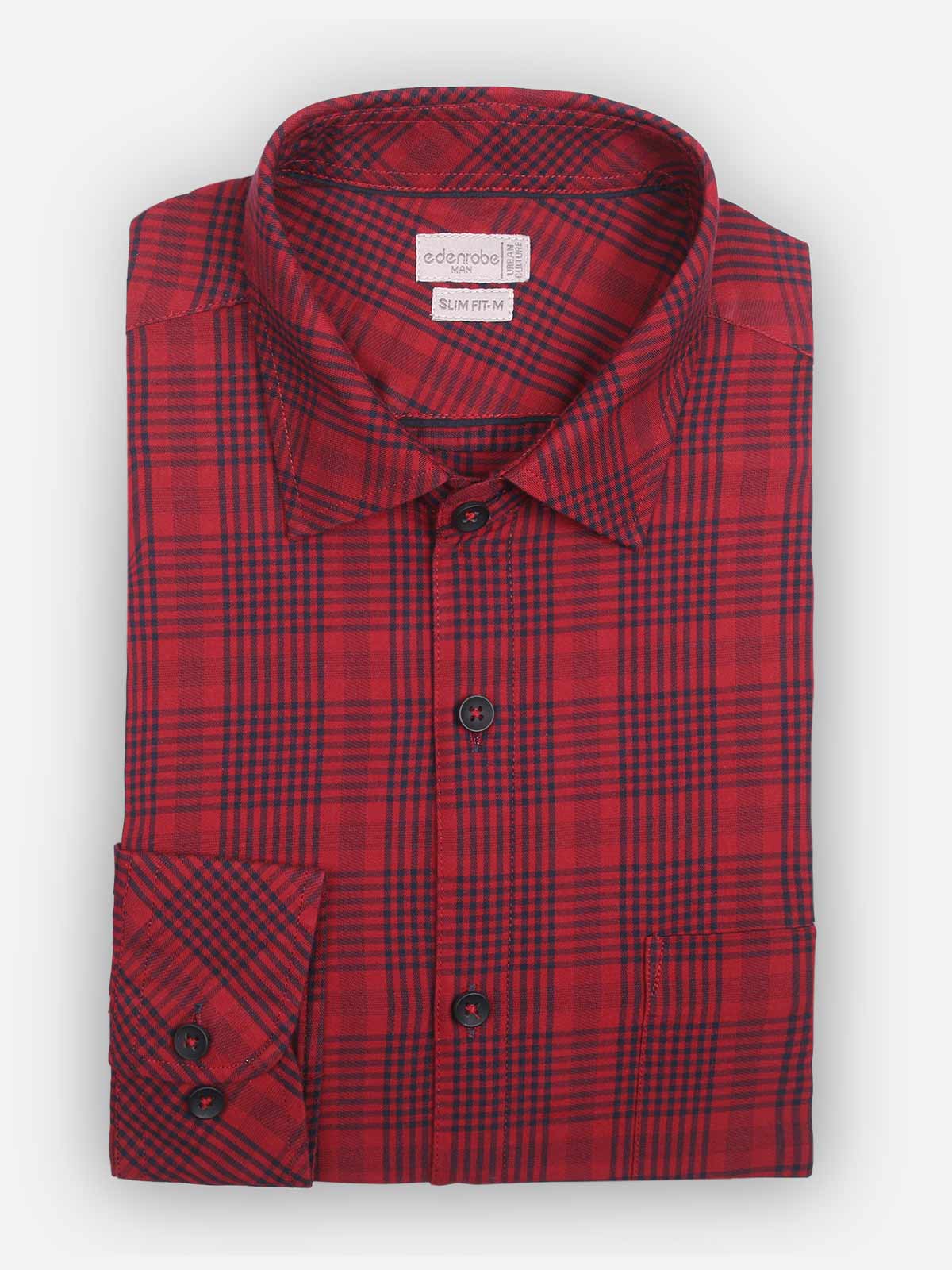 Urban Culture Check Shirt - EMTSUC18-014 - Image 2