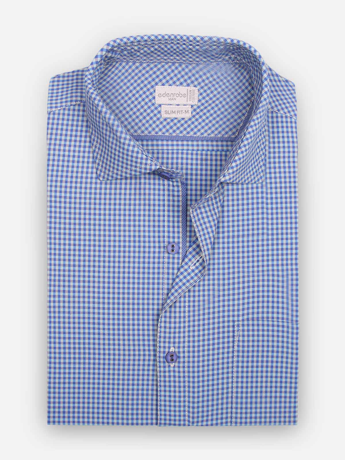 Urban Culture Check Shirt - EMTSUC18-016