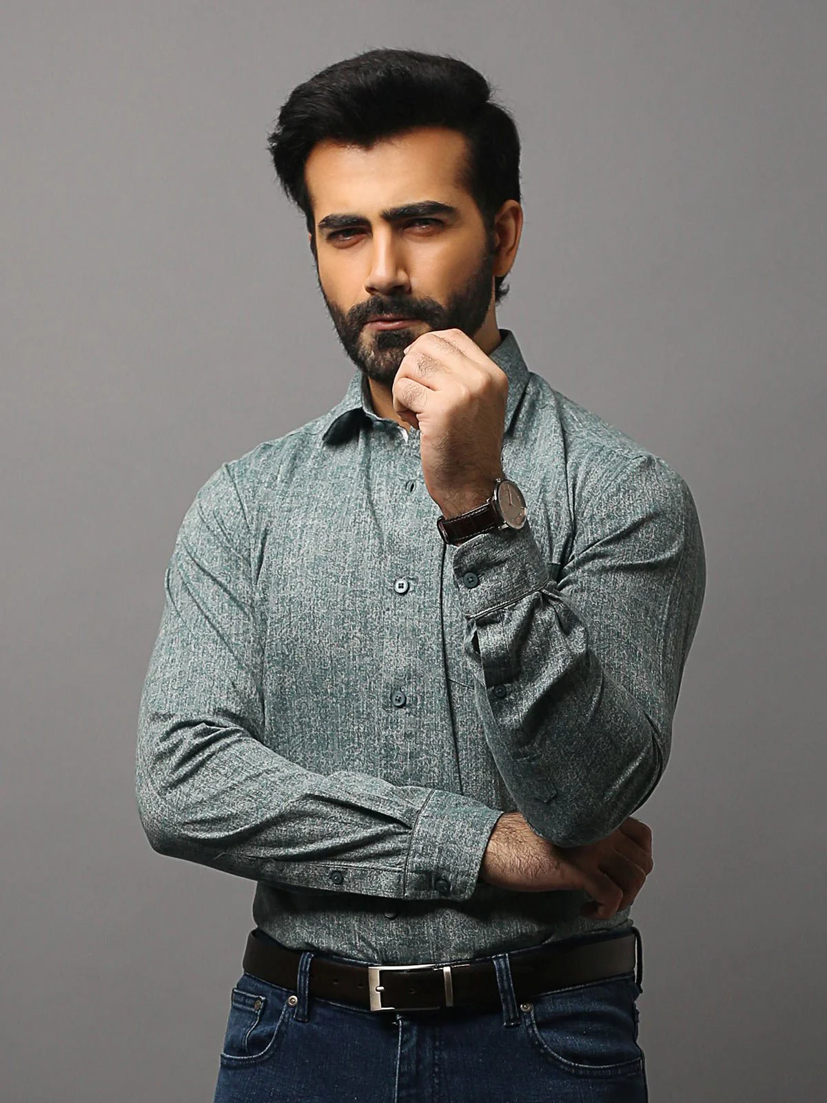 Urban Culture Textured Shirt - EMTSUC18-024 - Image 4