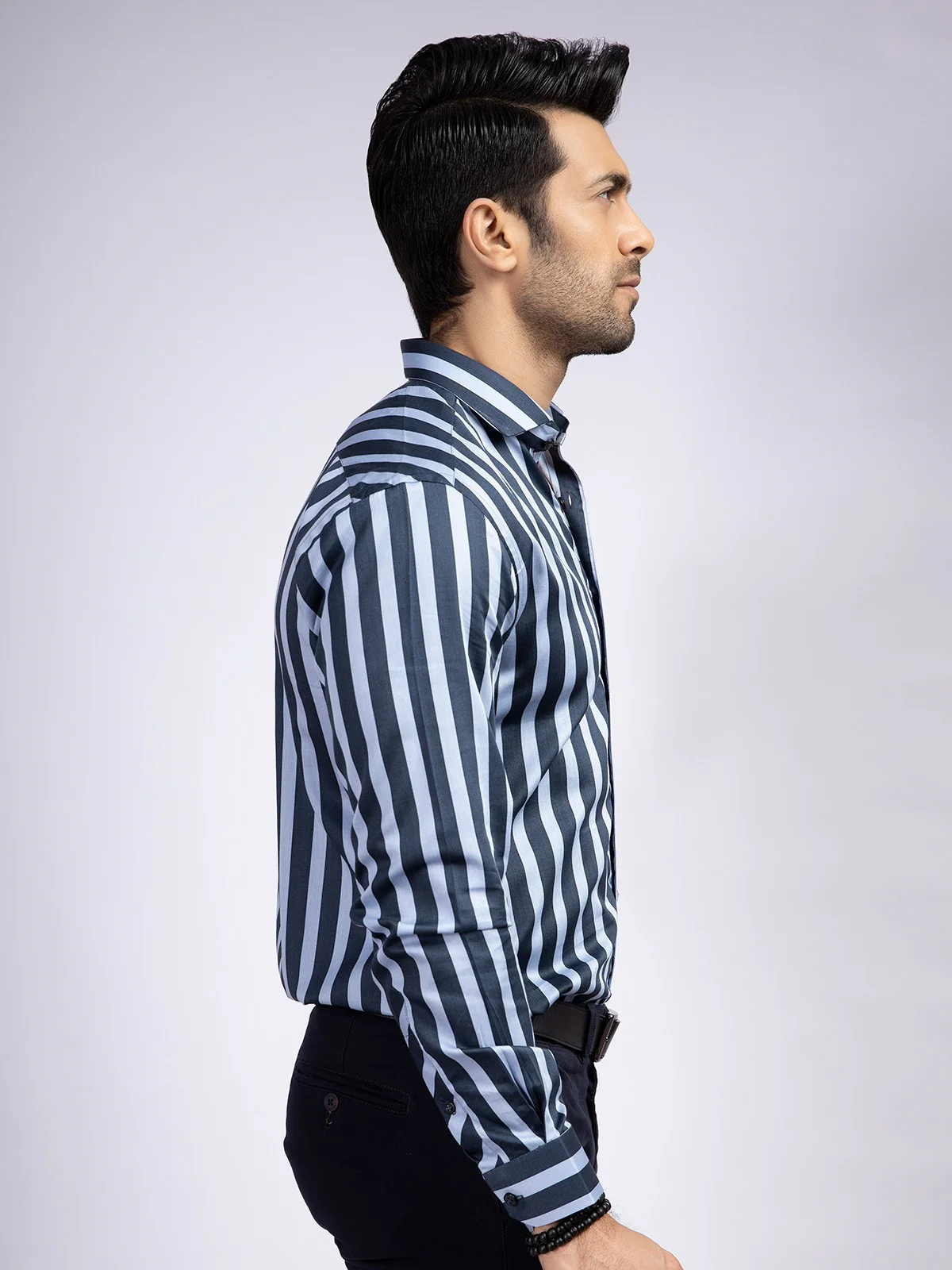 Urban Culture Striped Shirt - EMTSUC19-060 - Image 3