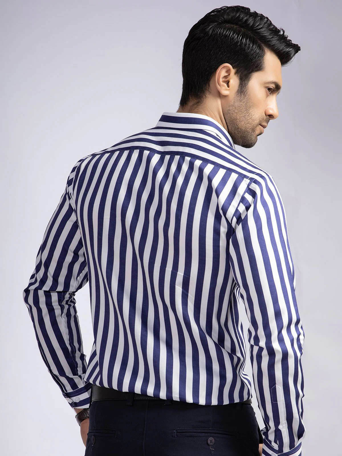 Urban Culture Striped Shirt - EMTSUC19-072 - Image 3