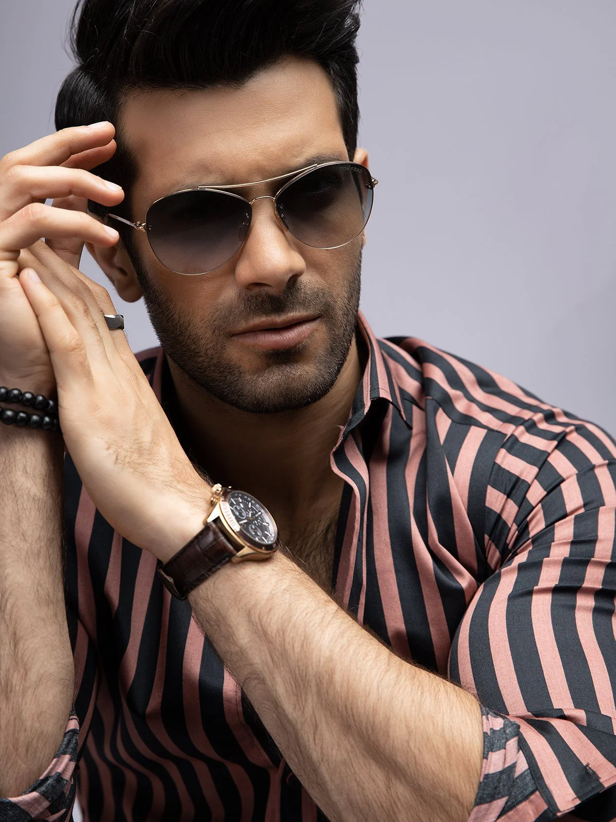 Urban Culture Striped Shirt - EMTSUC19-073 - Image 2