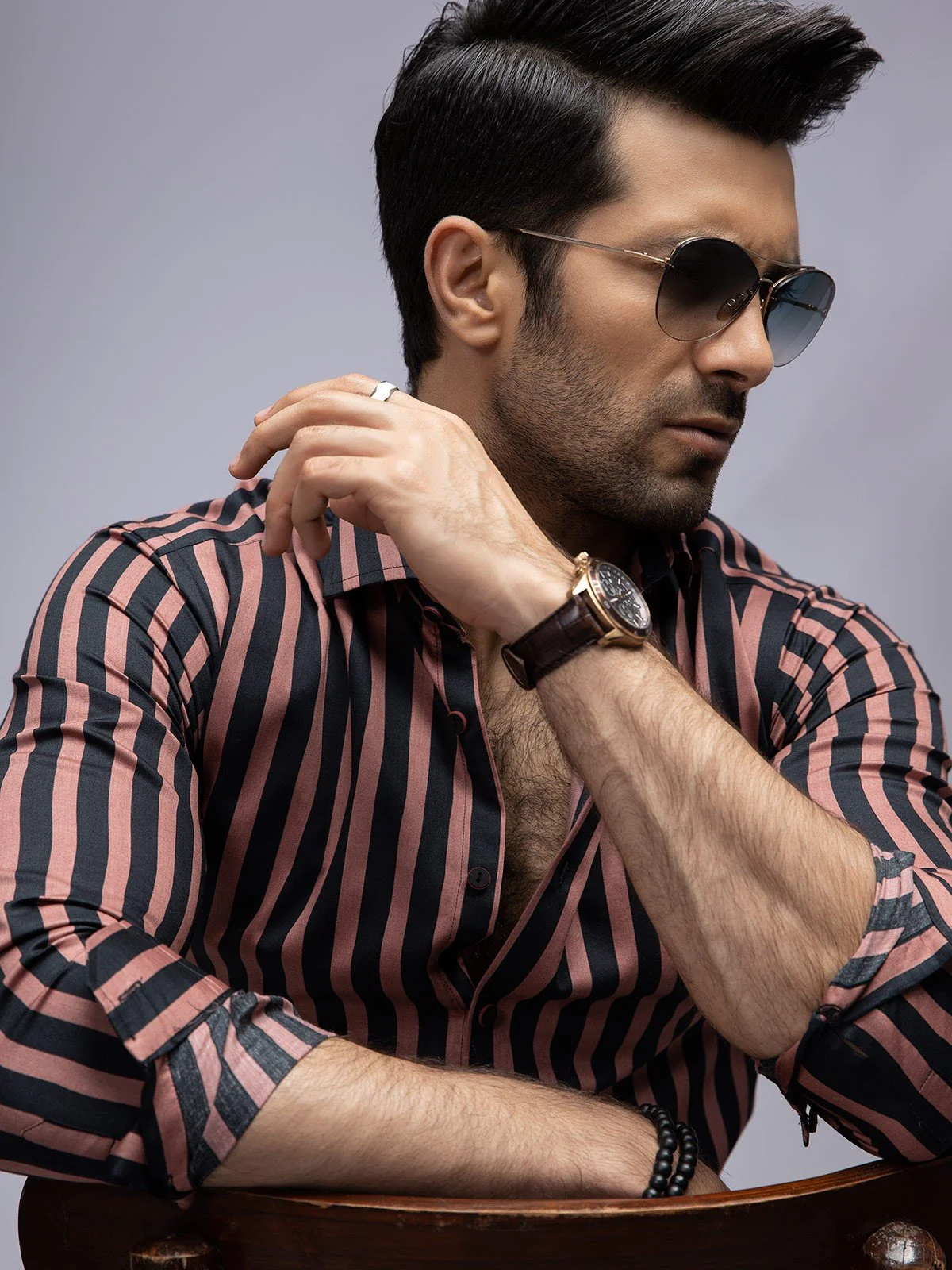Urban Culture Striped Shirt - EMTSUC19-073 - Image 3