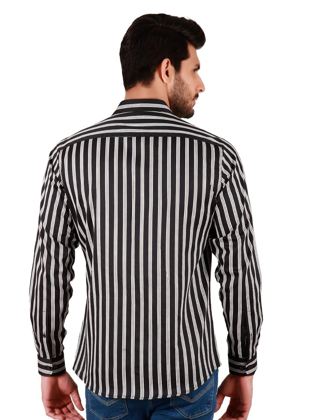 Urban Culture Striped Shirt - EMTSUC19-074 - Image 3