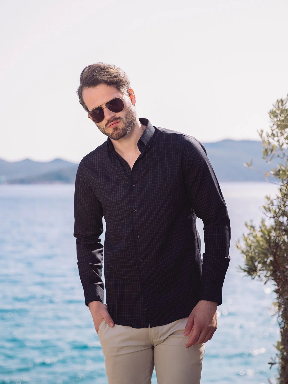 Urban Culture Check Shirt - EMTSUC21-120 - Image 3