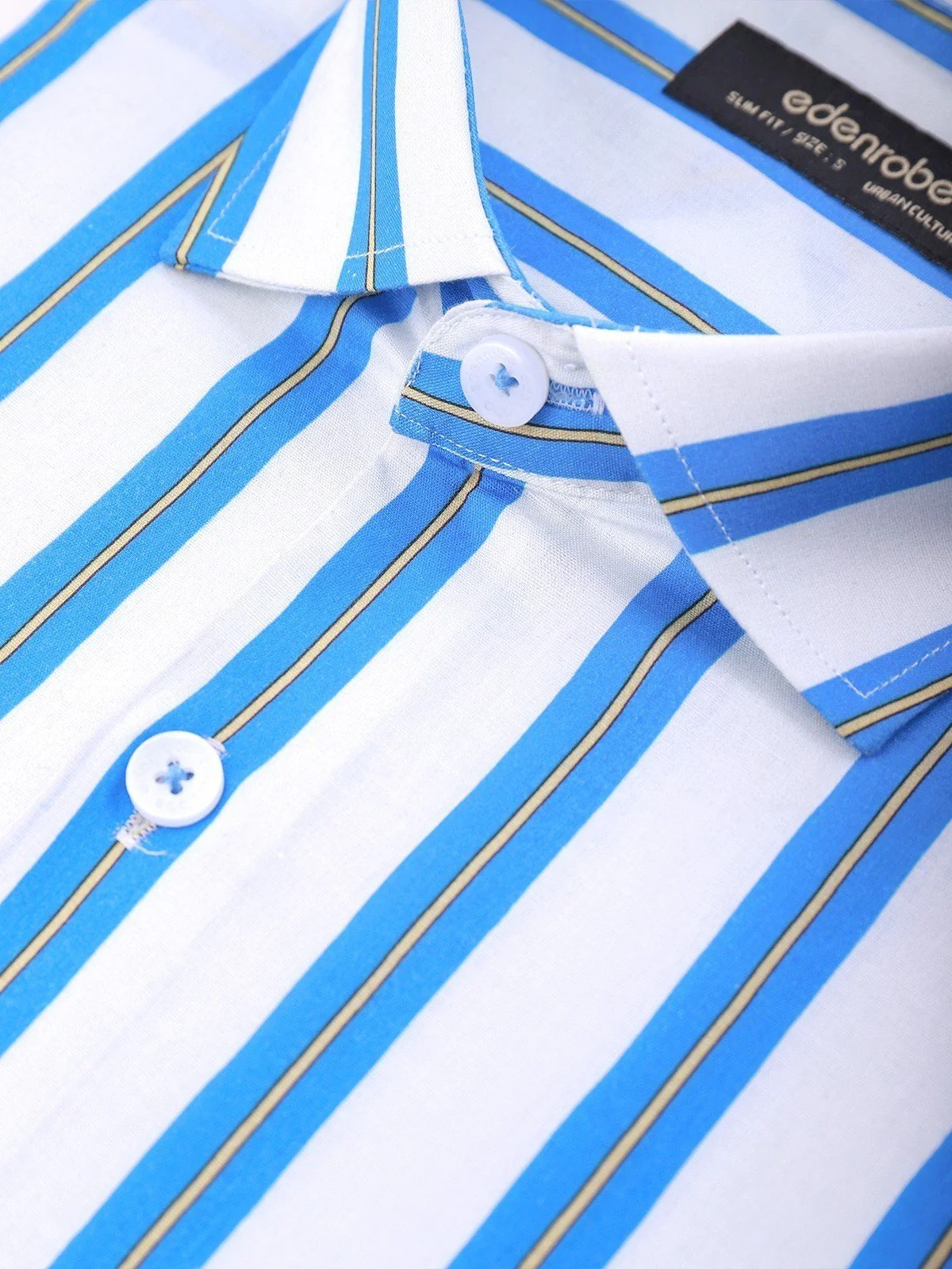 Urban Culture Striped Shirt - EMTSUC21-143 - Image 3