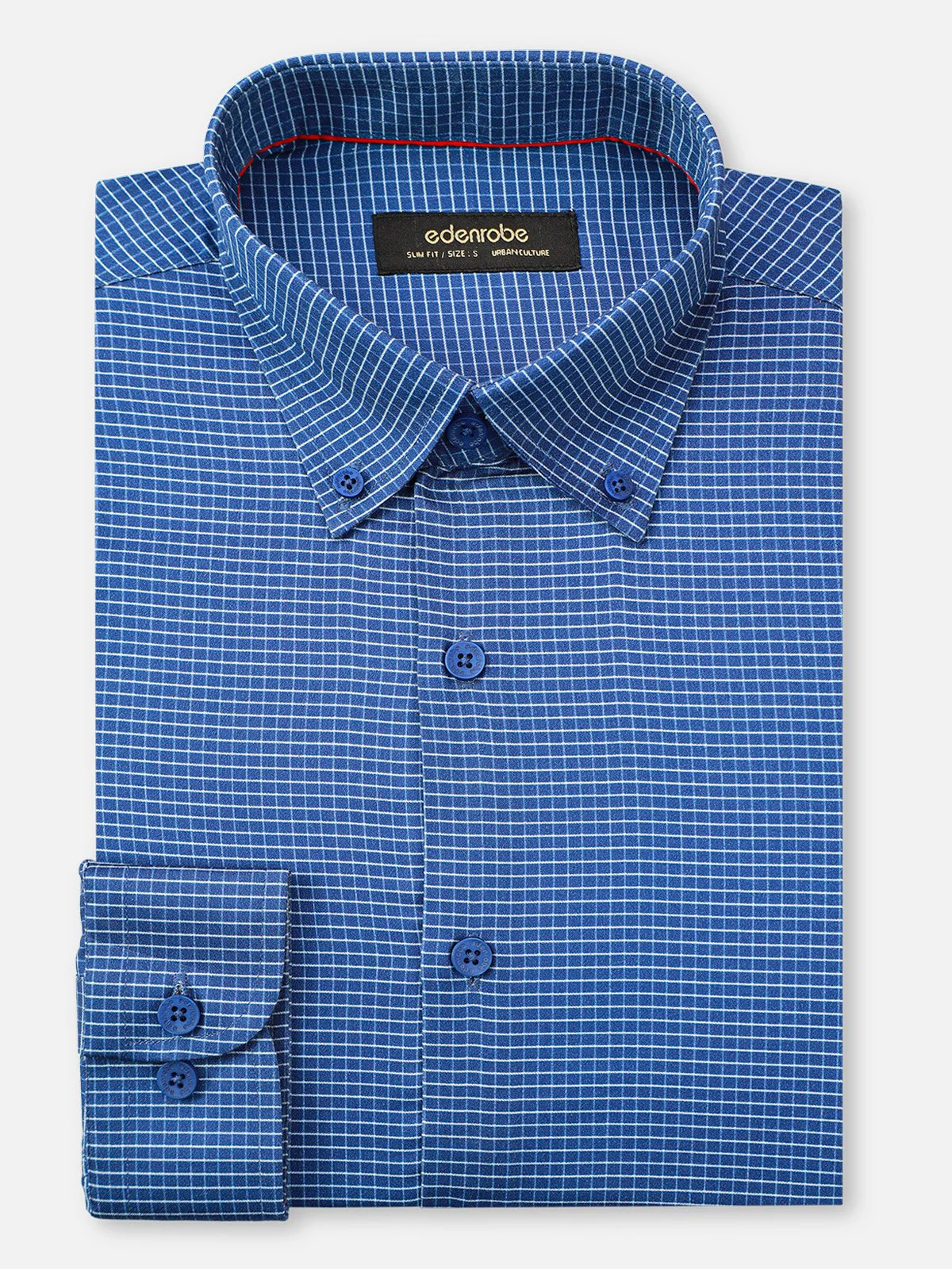 Urban Culture Check Shirt - EMTSUC21-154