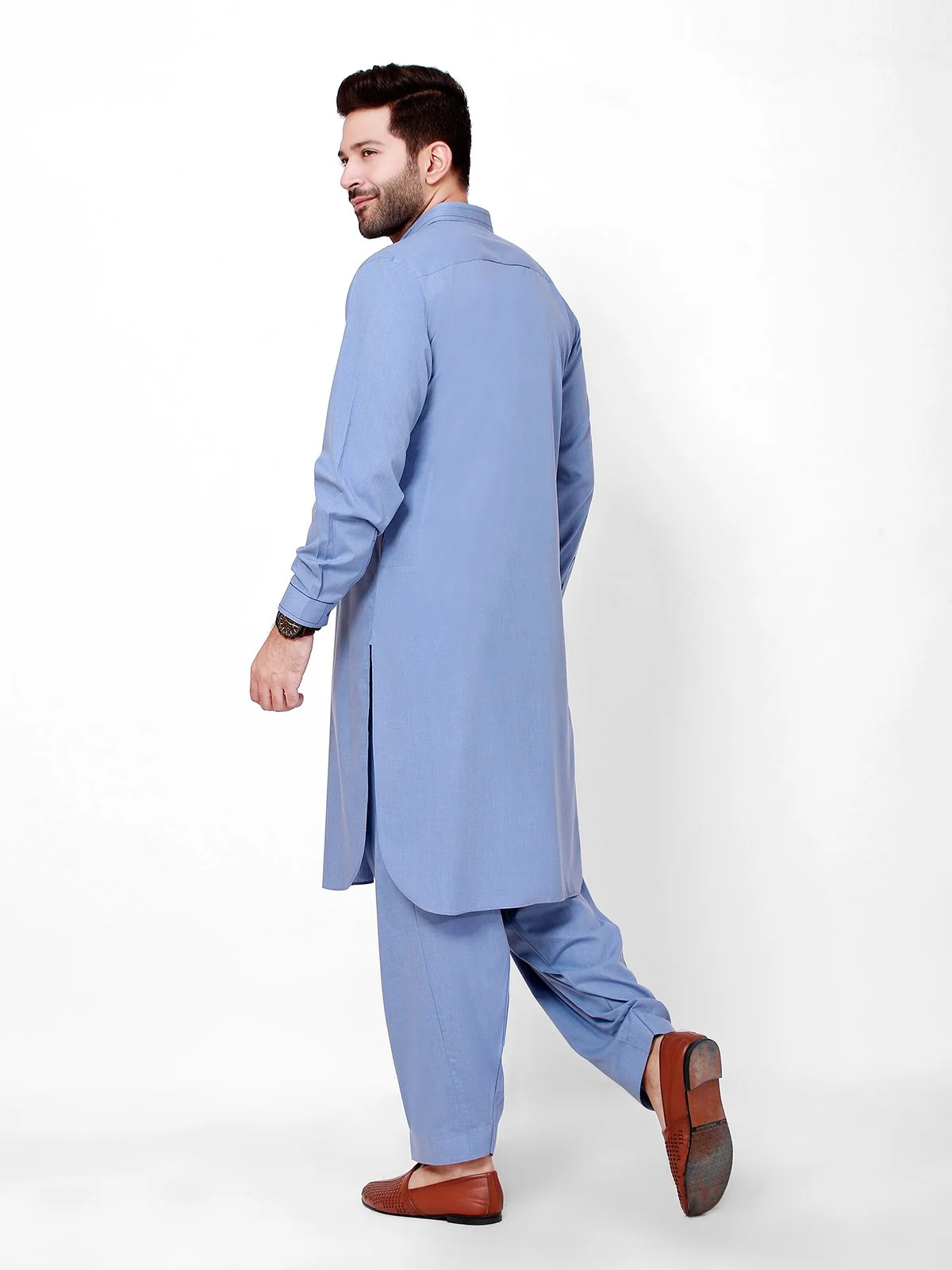Embroidered Blended Shalwar Kameez - EMTSW21S-99111 - Image 2