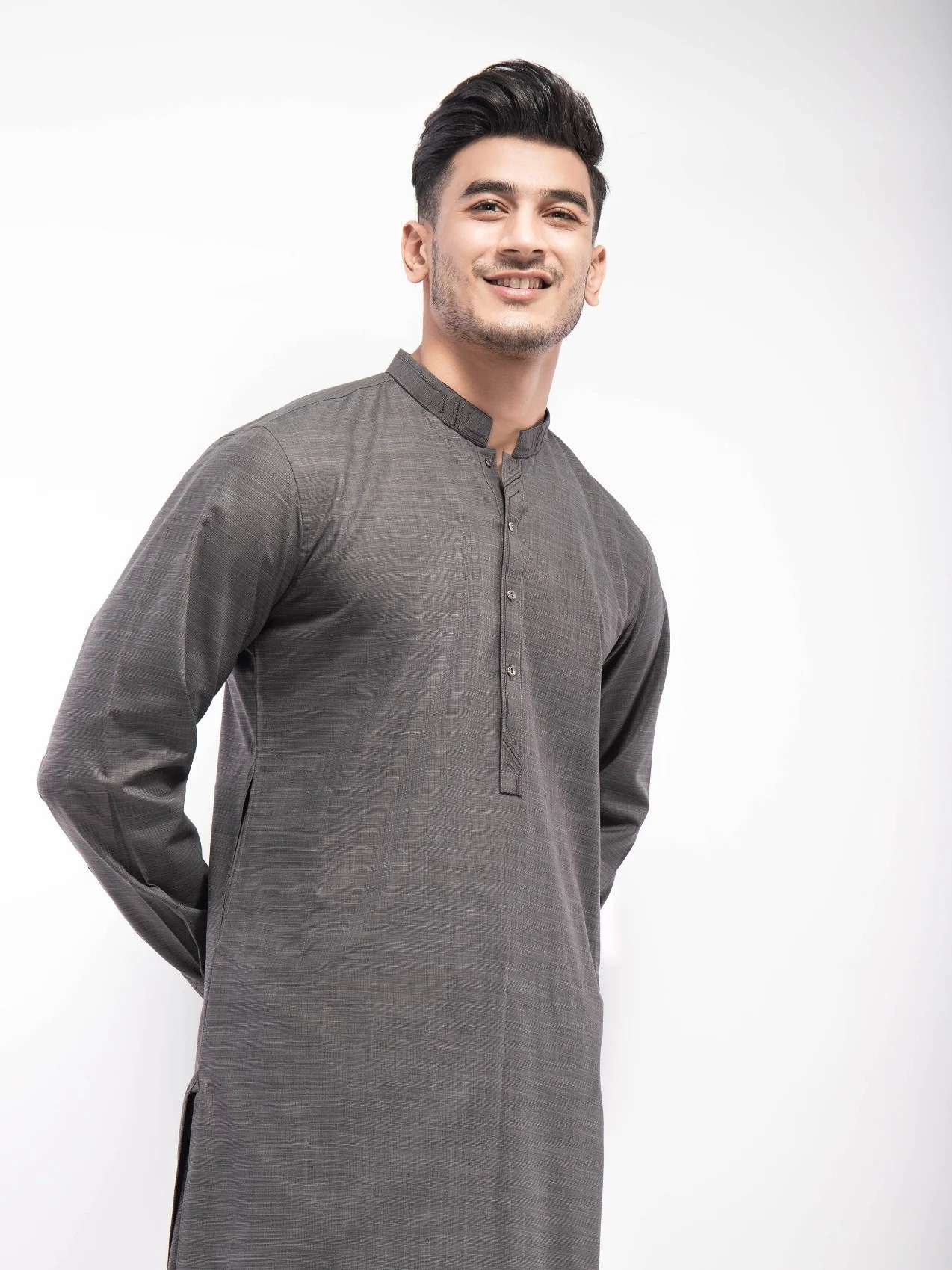 Embroidered Blended Shalwar Kameez - EMTSW21S-99129 - Image 2