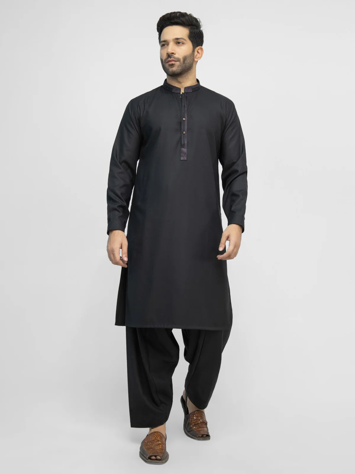 Embroidered Blended Shalwar Kameez - EMTSW21S-99139 - Image 5