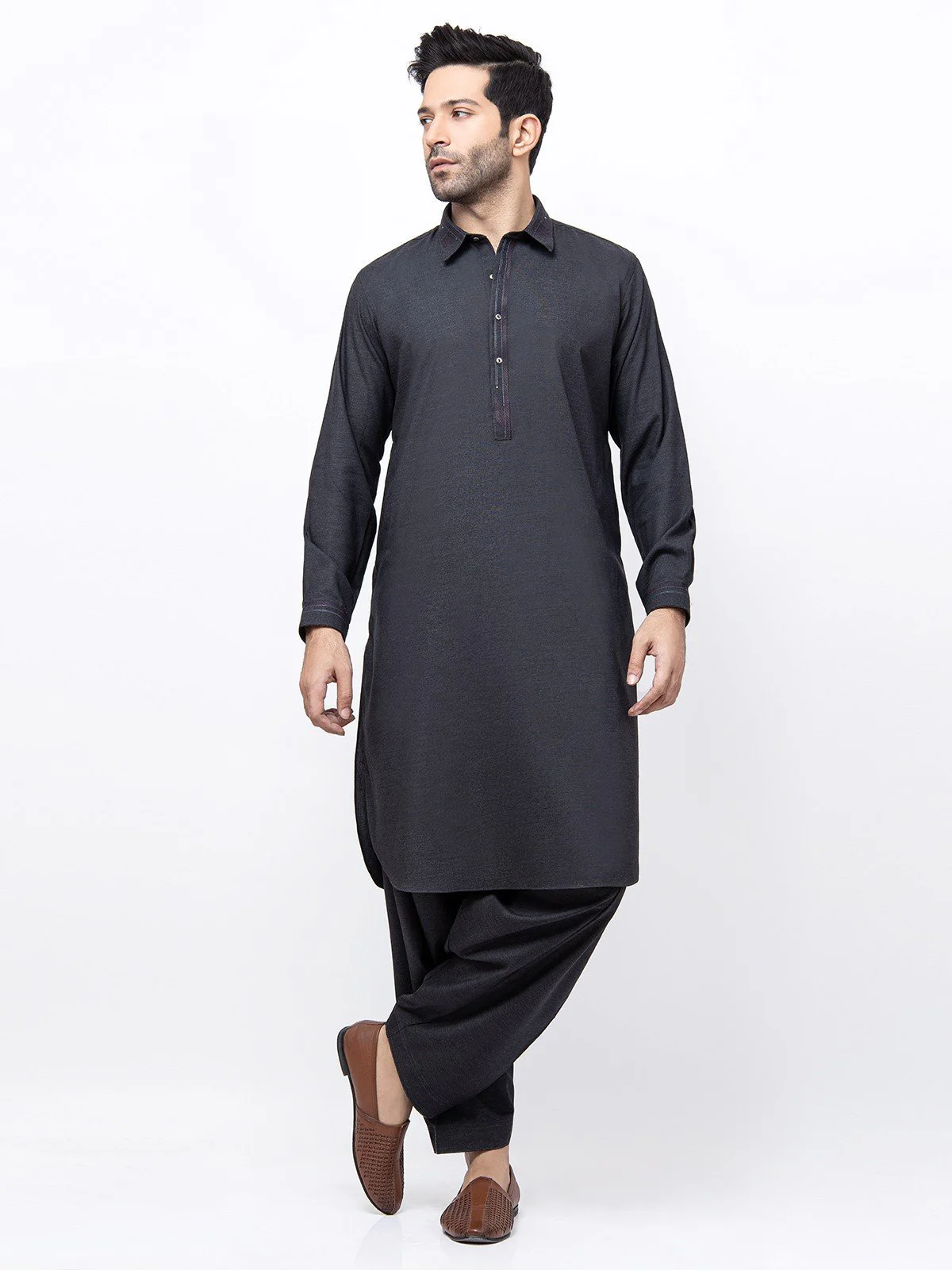 Embroidered Blended Shalwar Kameez - EMTSW21S-99154
