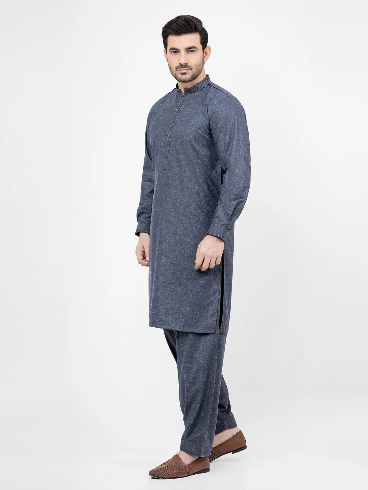 Embroidered Blended Shalwar Kameez - EMTSW22S-99166 - Image 4