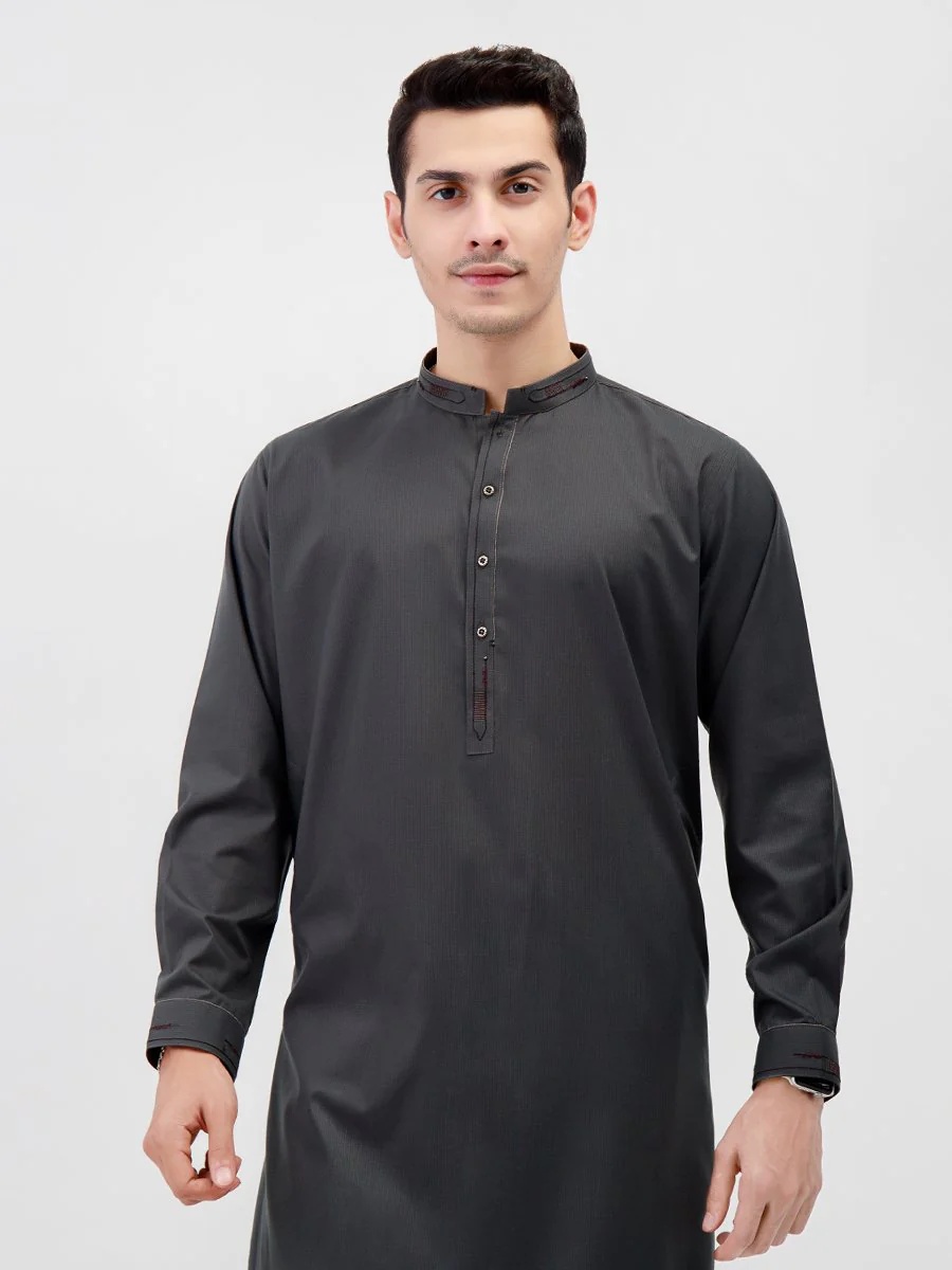 Embroidered Blended Shalwar Kameez - EMTSW22S-99172 - Image 2