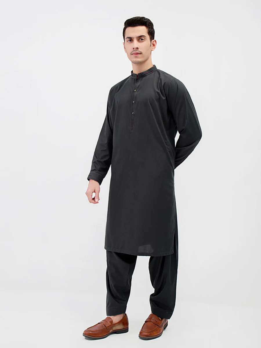 Embroidered Blended Shalwar Kameez - EMTSW22S-99172 - Image 4