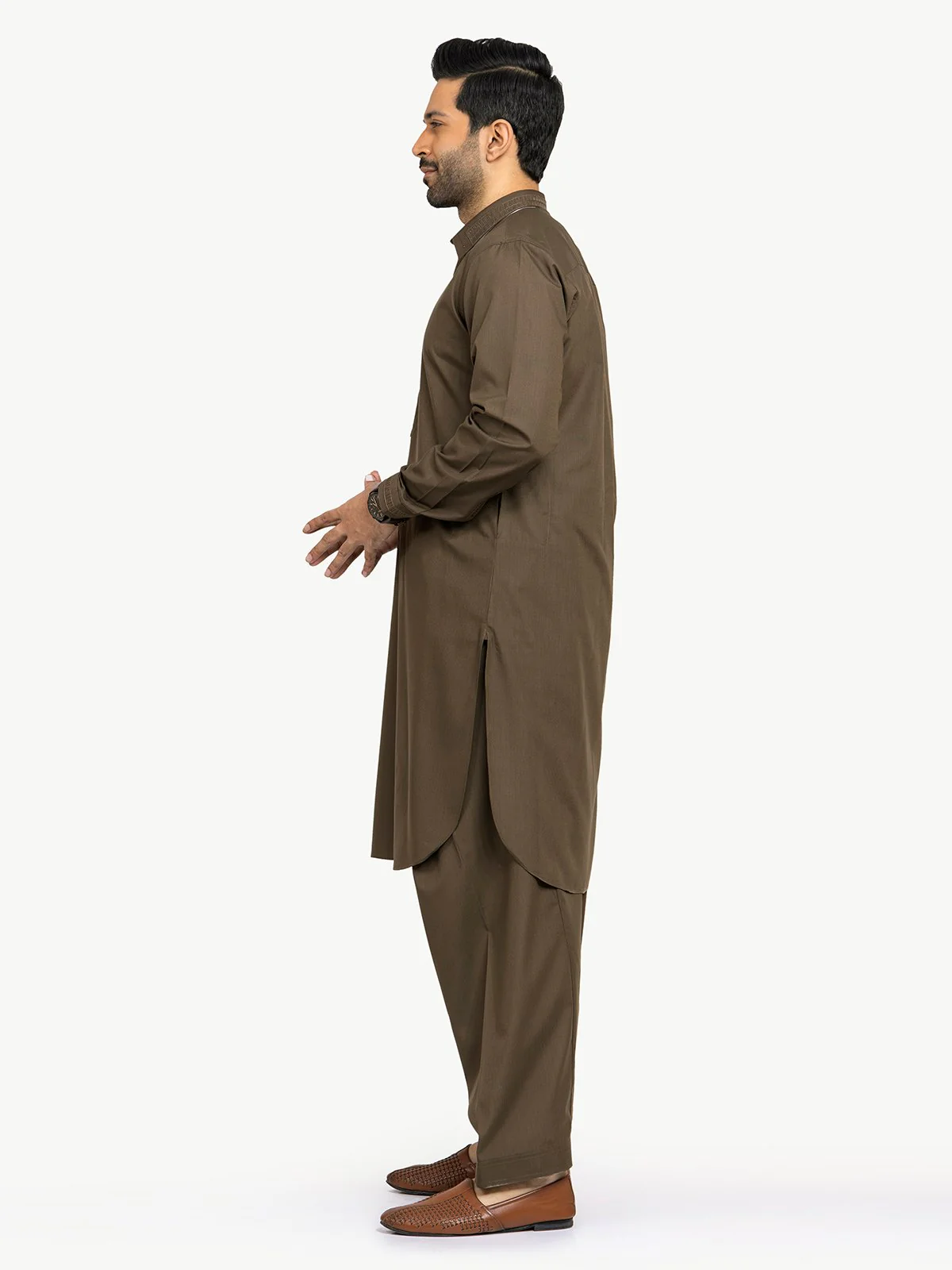 Embroidered Blended Shalwar Kameez - EMTSW22S-99173 - Image 3