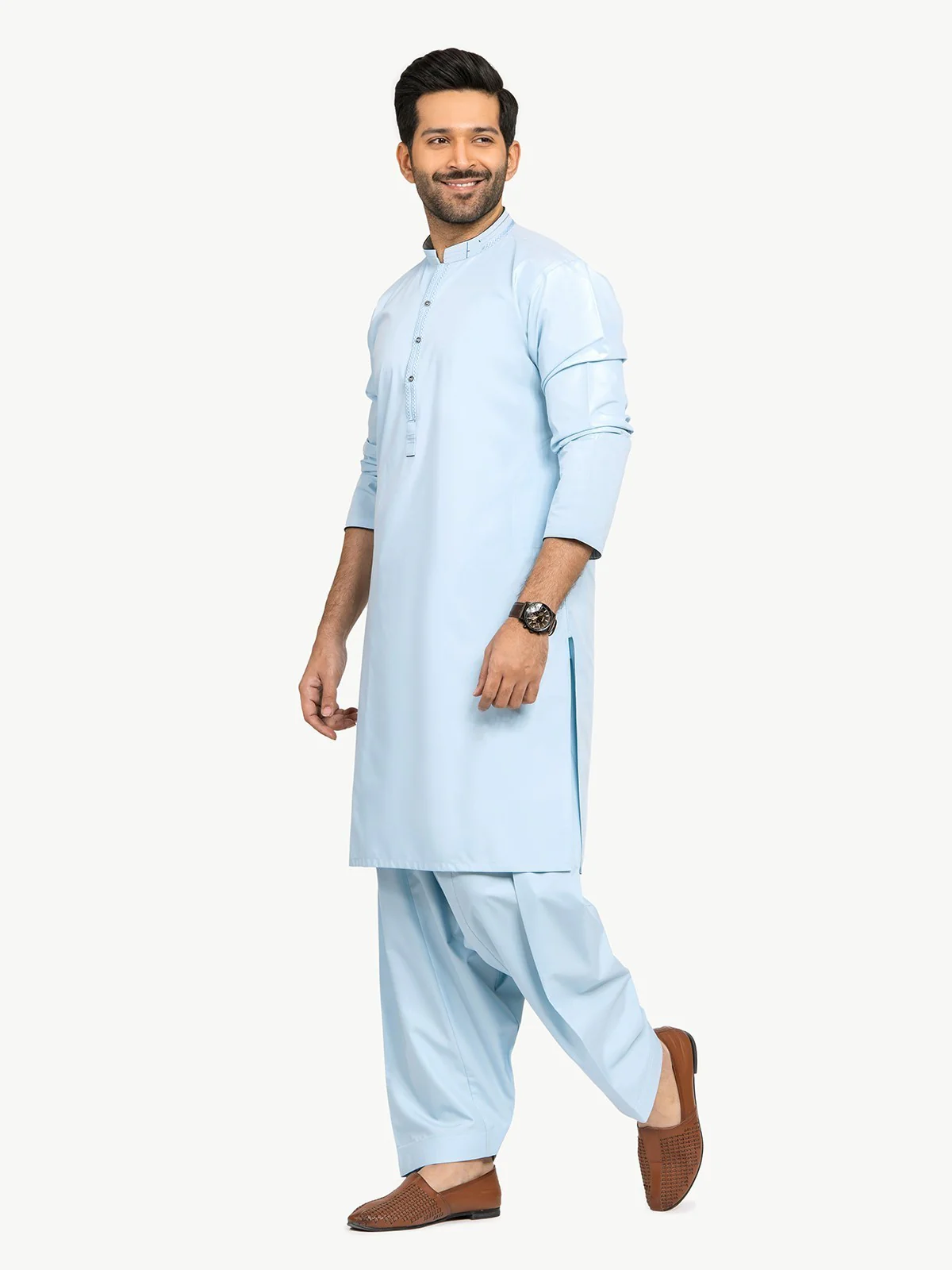 Embroidered Blended Shalwar Kameez - EMTSW22S-99177 - Image 3
