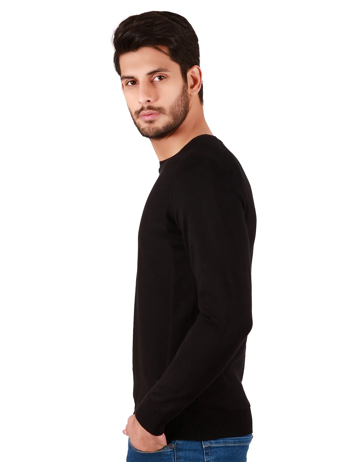 Crew Neck Sweater - EMTSWT19-003 - Image 2