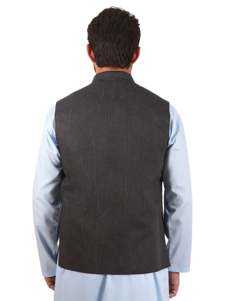 Embroidered Waistcoat - EMTWC20-35717 - Image 3