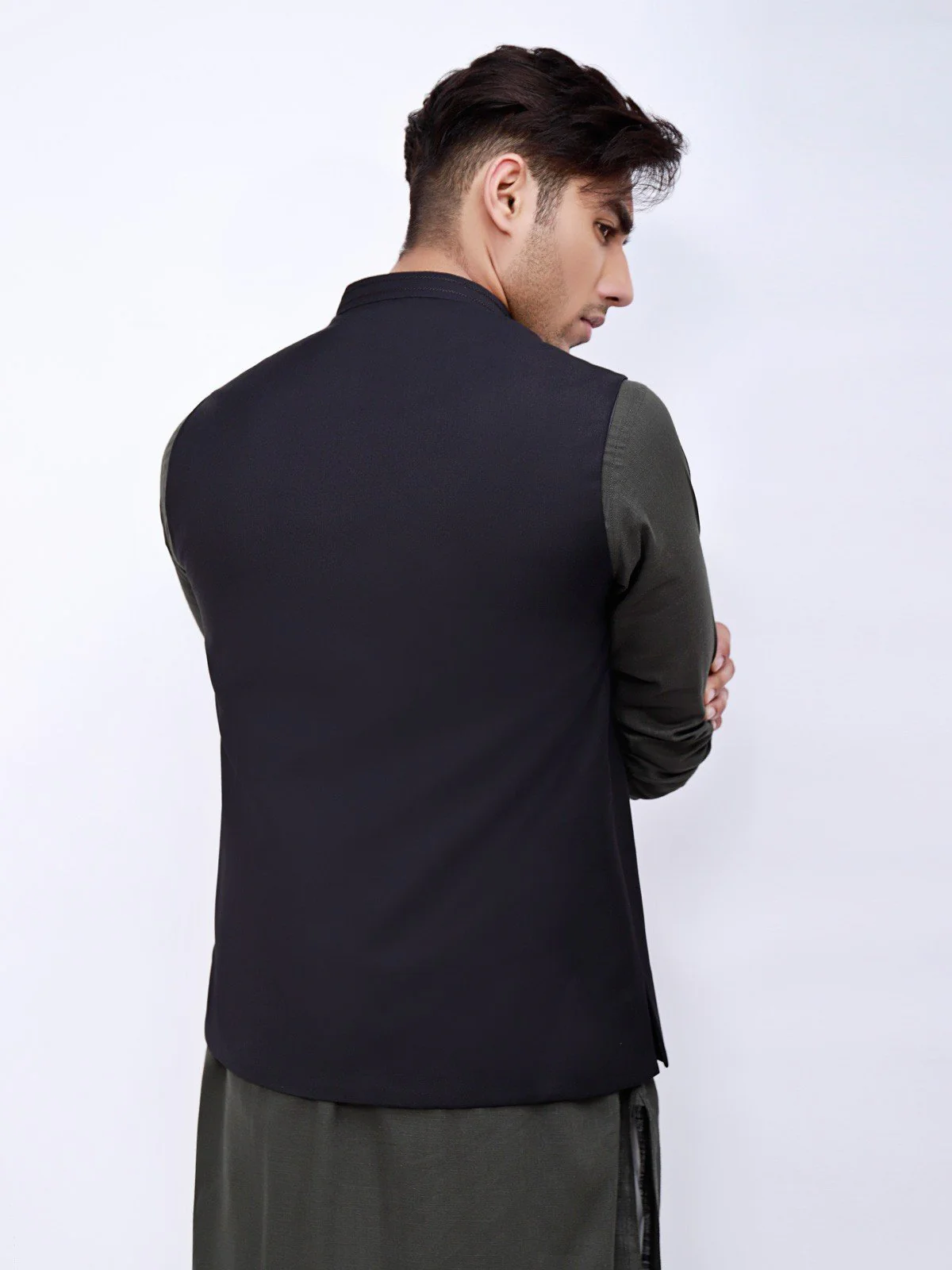 Embroidered Waistcoat - EMTWC21-35737 - Image 3
