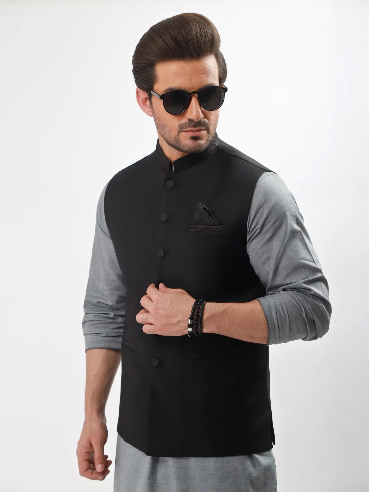 Cotton Waistcoat - EMTWC21-35747 - Image 2