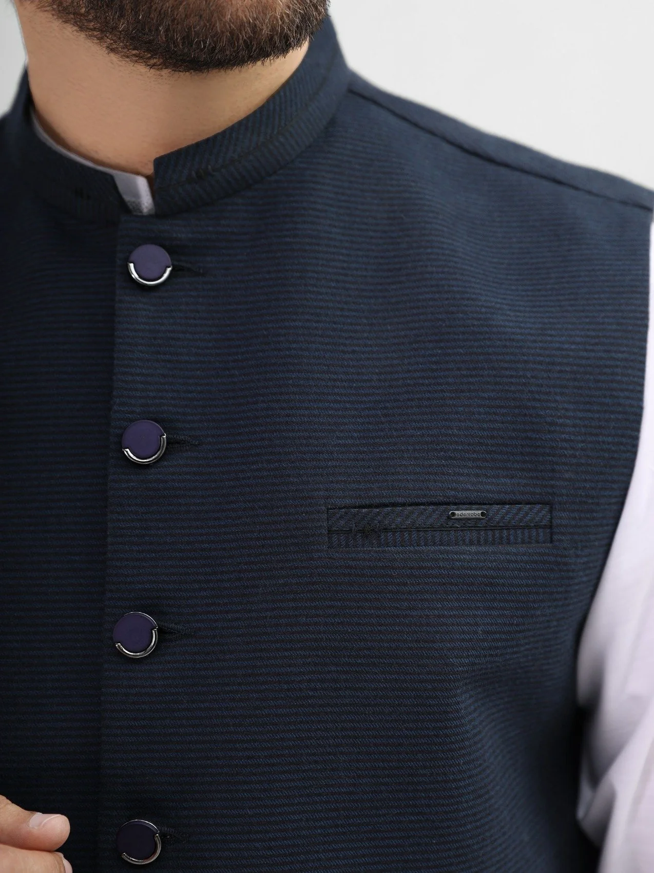 Cotton Waistcoat - EMTWC21-35773 - Image 3