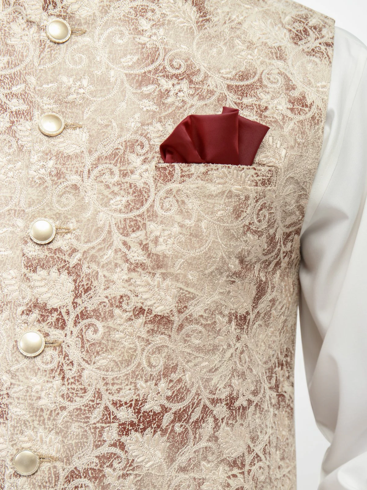Cotton Waistcoat - EMTWC22-35779 - Image 3