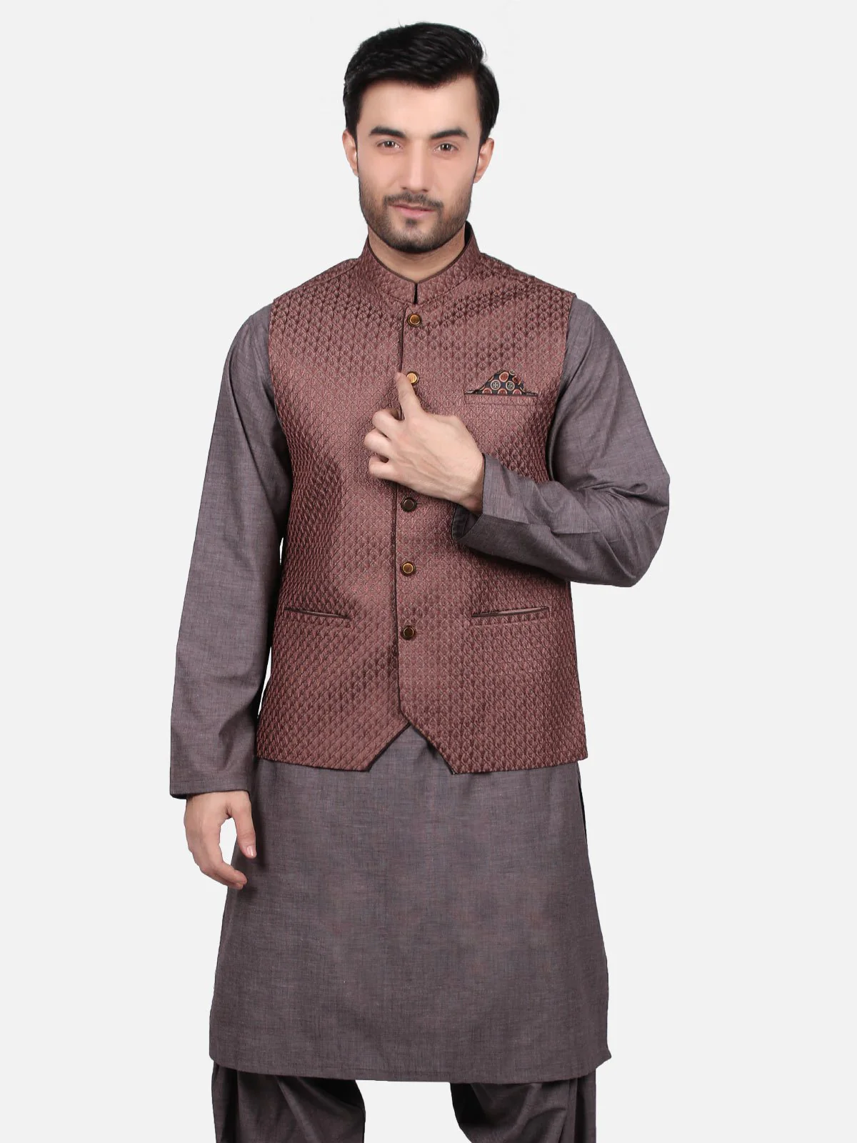 Satin Waistcoat - EMTWCC18-022