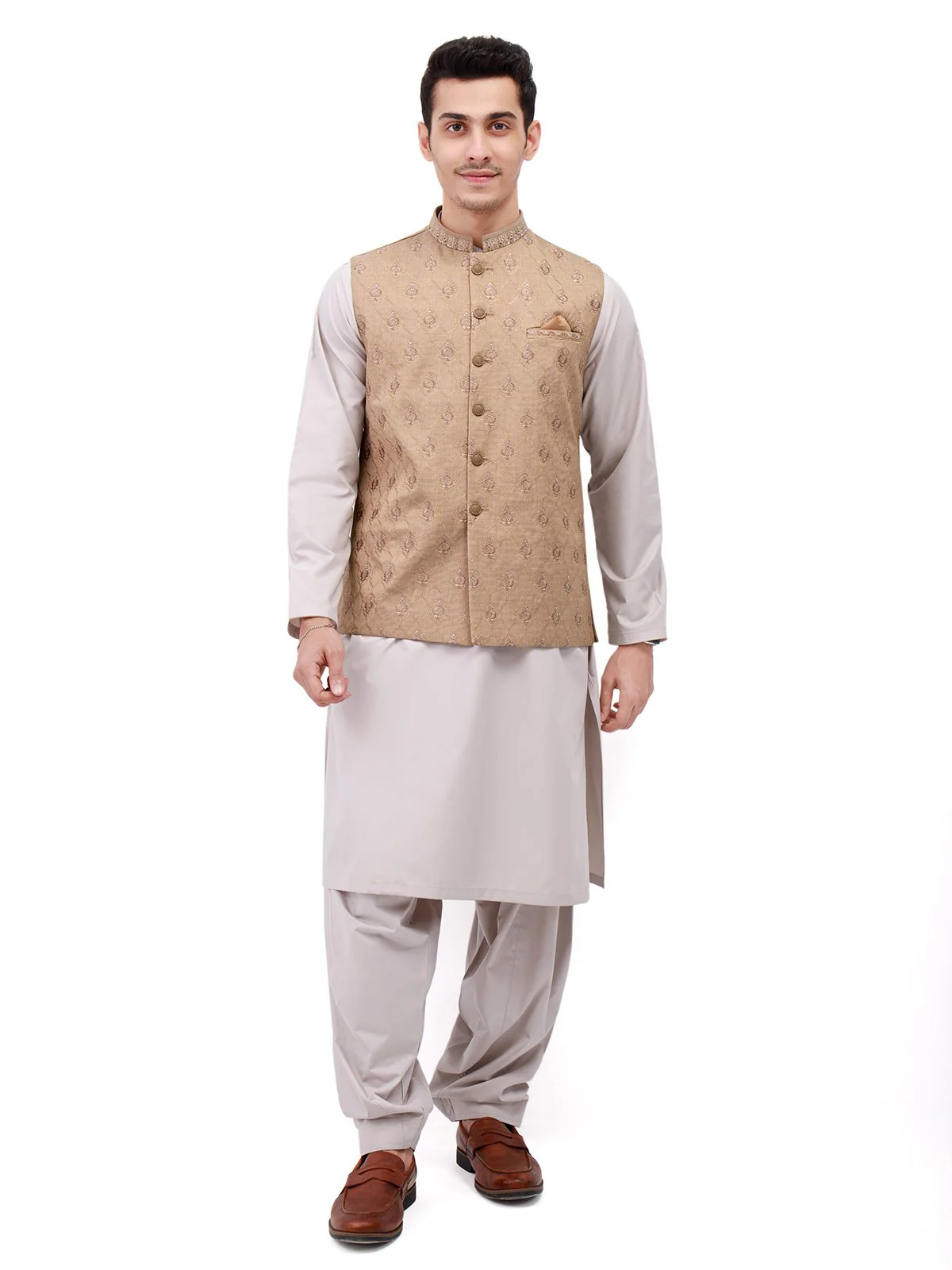 Embroidered Waistcoat - EMTWCC21-101