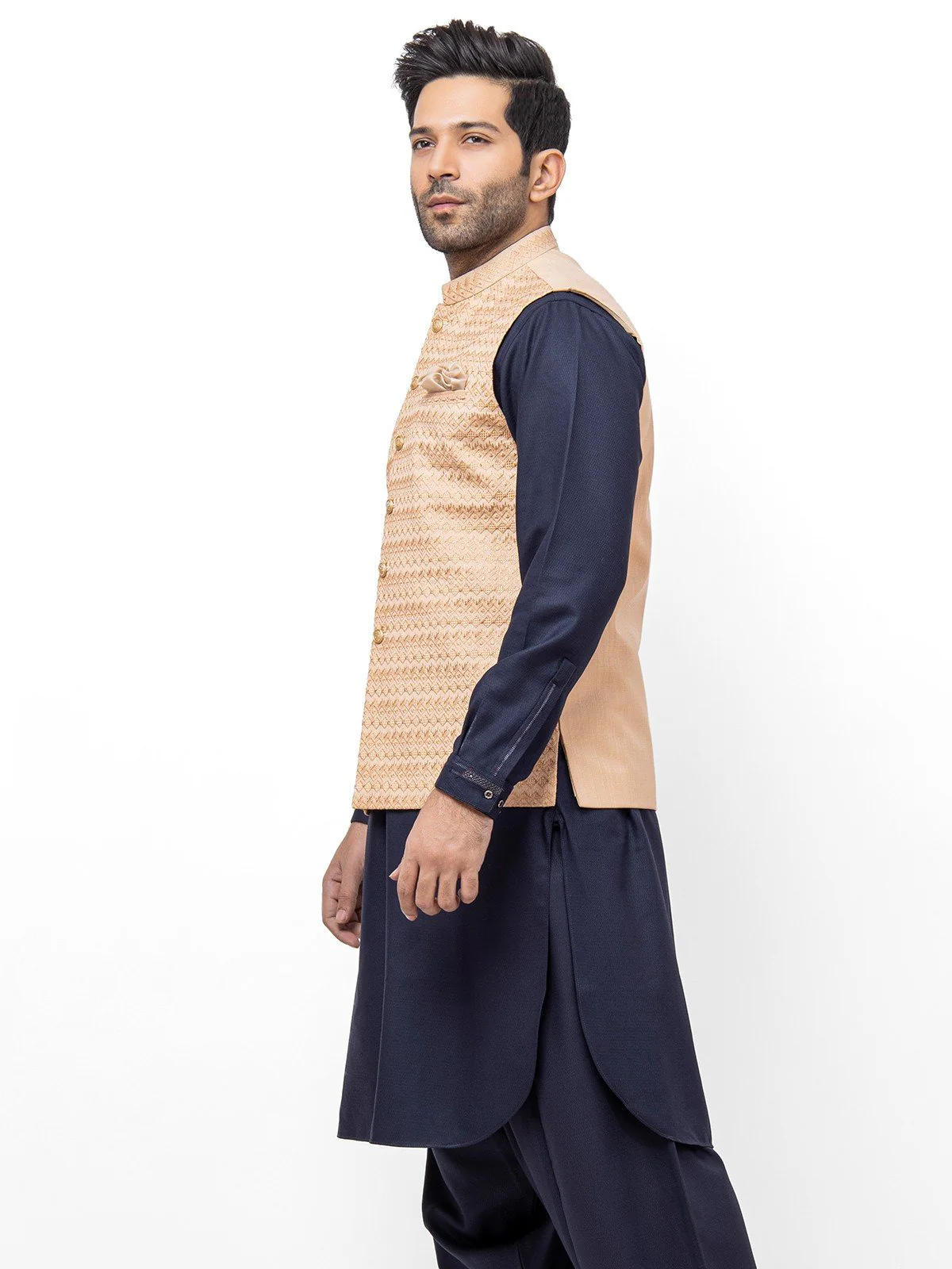 Embroidered Waistcoat - EMTWCC21-106 - Image 3