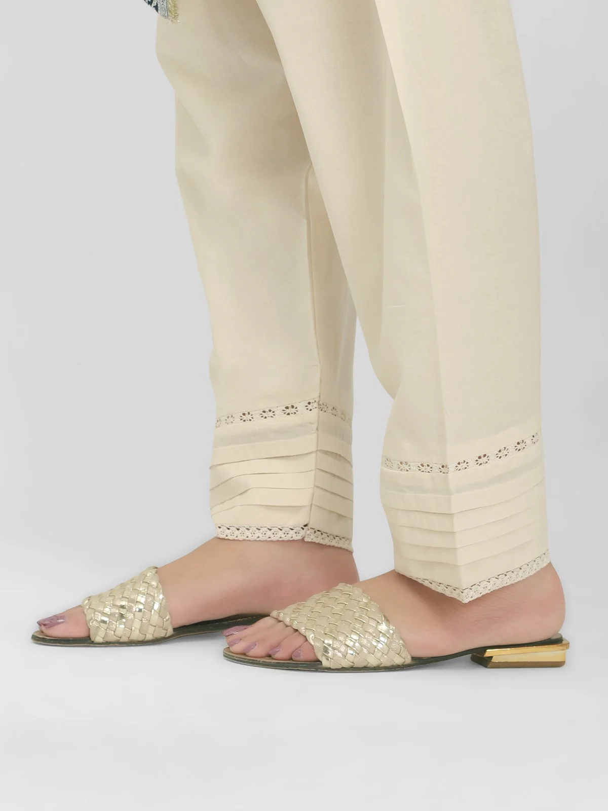 Printed Cambric Trouser - EWBP21-76312 - Image 2