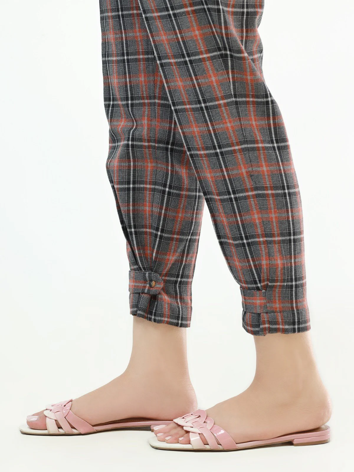 Printed Flannel Trouser - EWBP21-76322 - Image 2